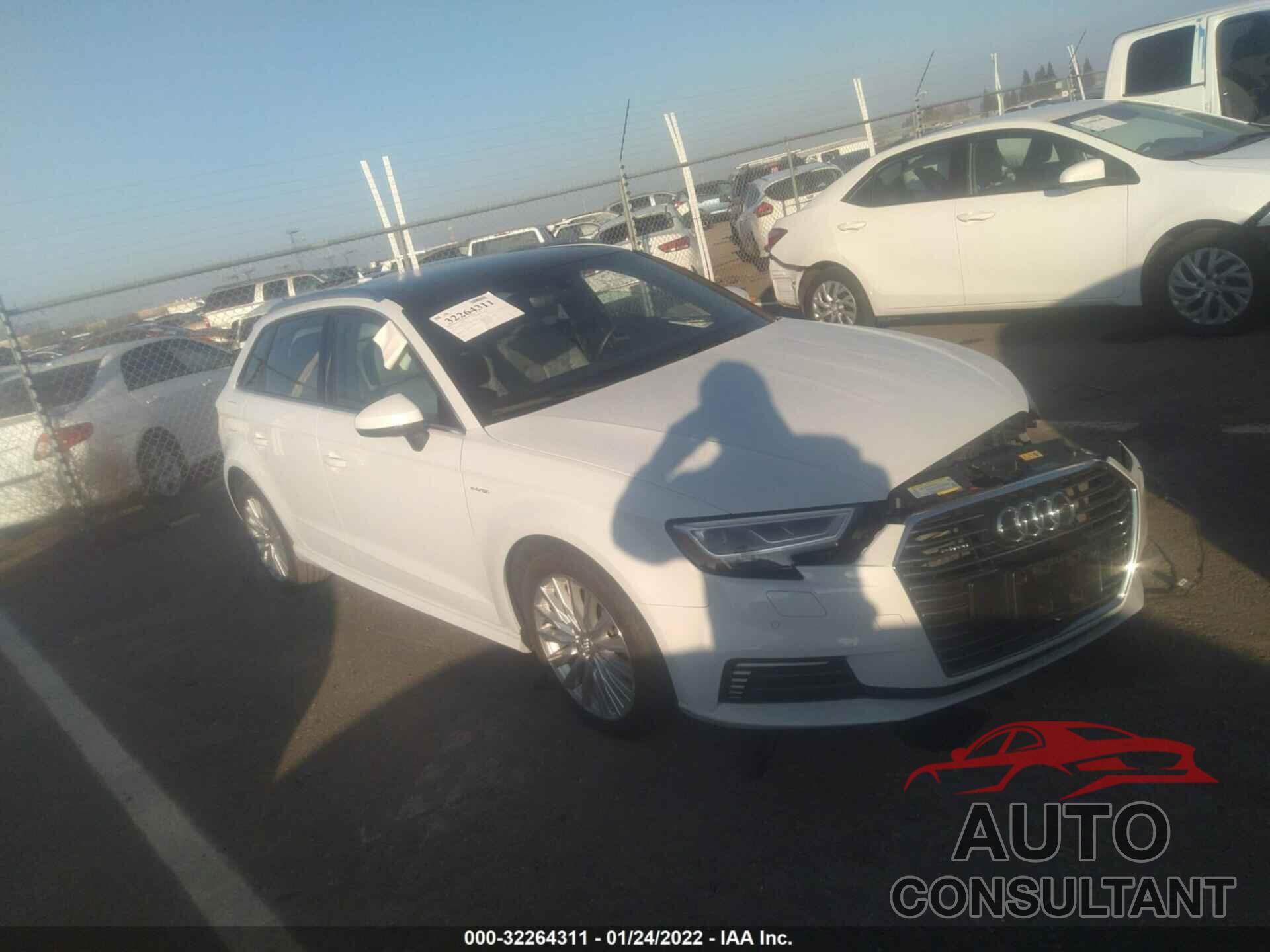 AUDI A3 SPORTBACK E-TRON 2017 - WAUTPBFF5HA141522