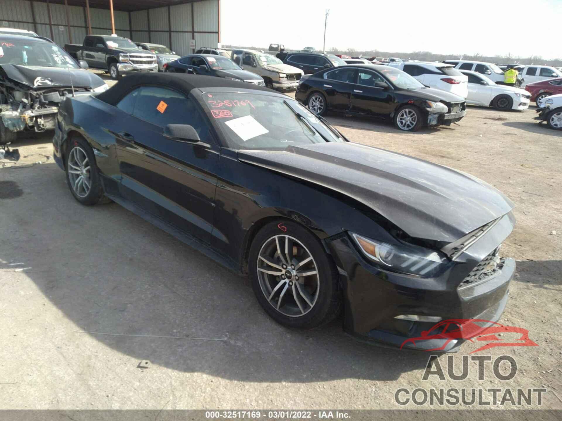 FORD MUSTANG 2017 - 1FATP8UH2H5279298