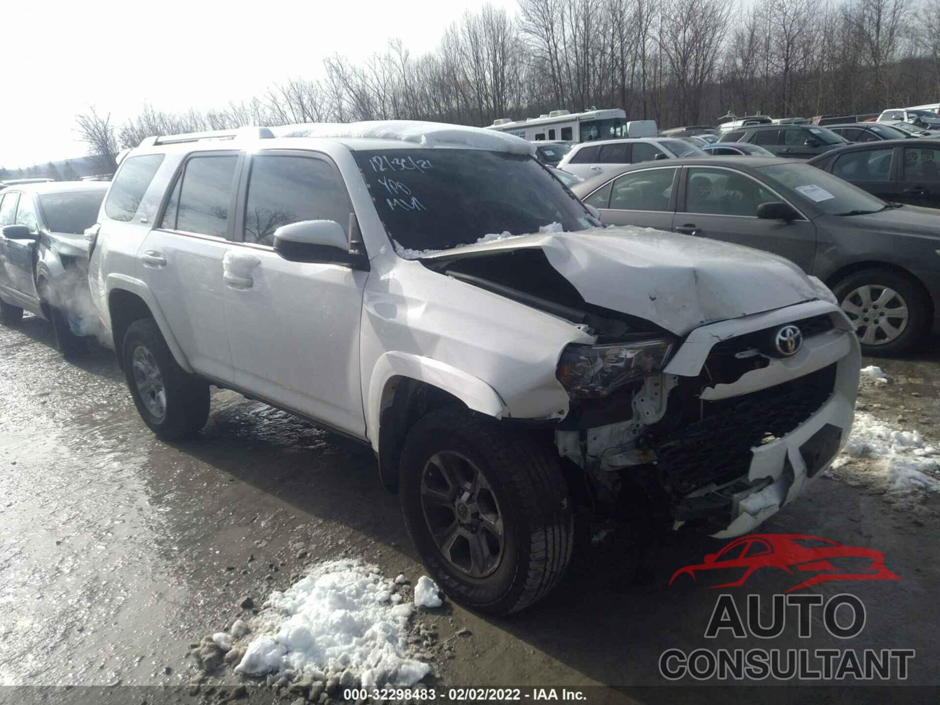 TOYOTA 4RUNNER 2016 - JTEBU5JR7G5392829