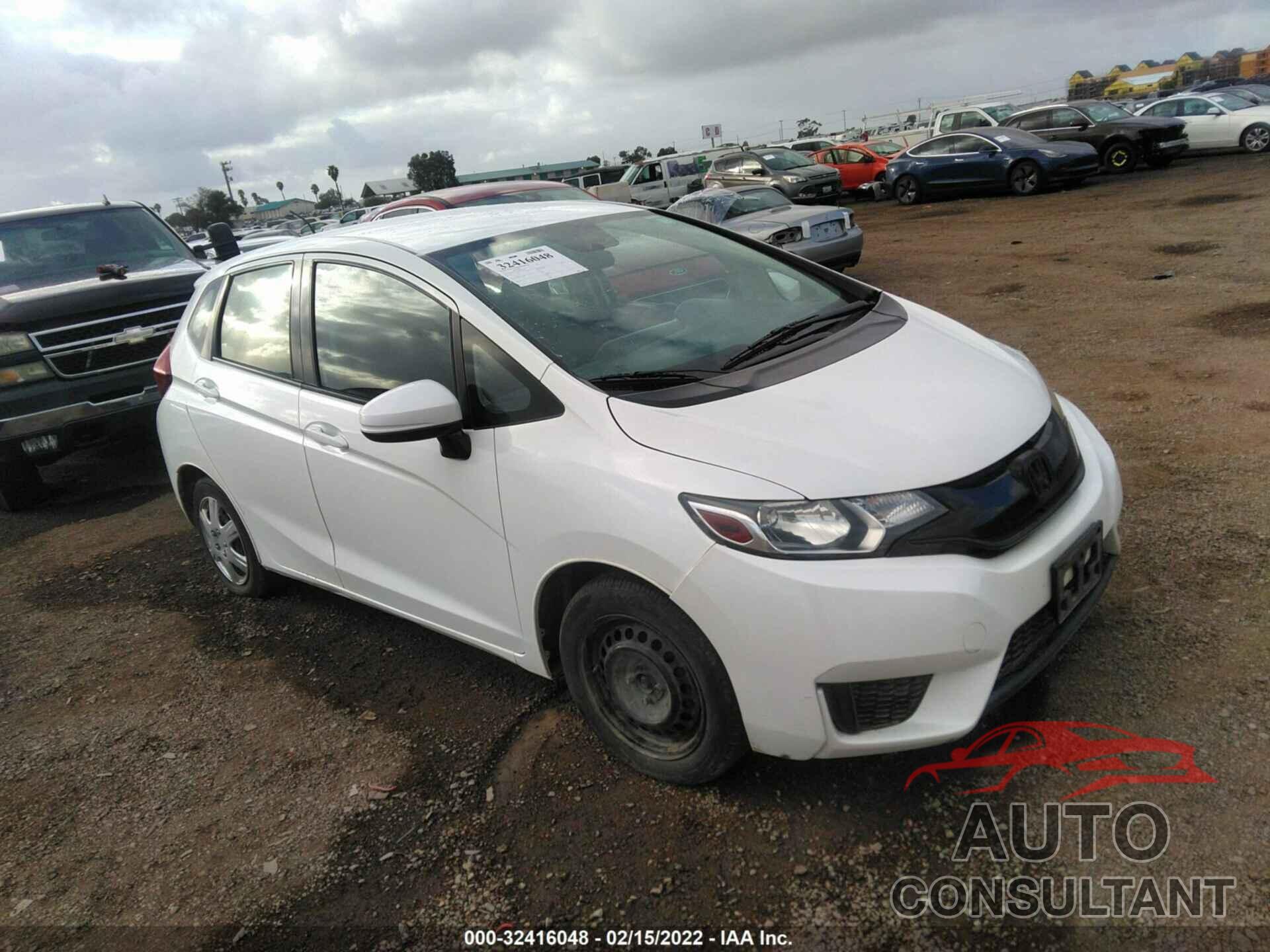 HONDA FIT 2016 - JHMGK5H5XGX027289