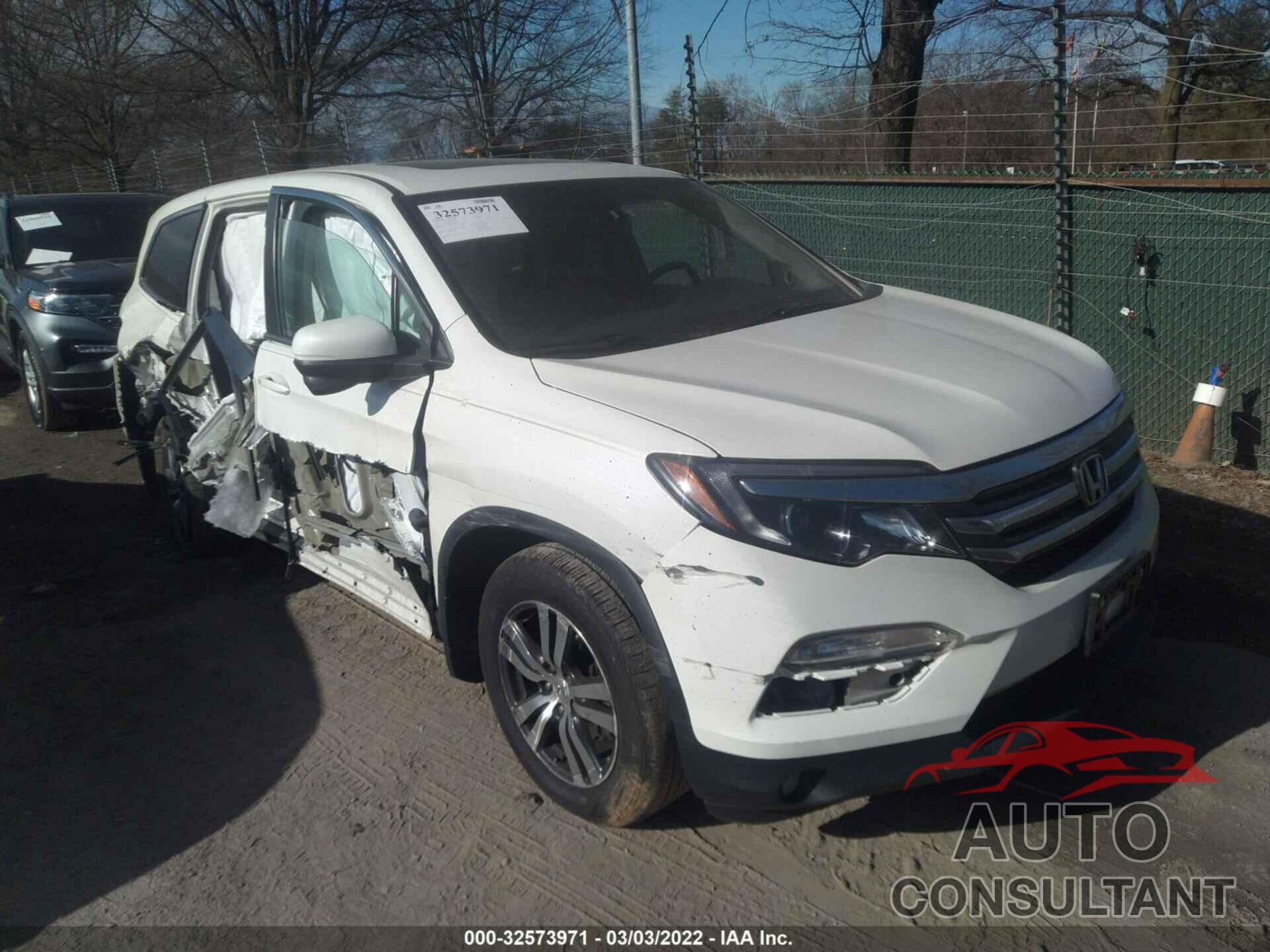 HONDA PILOT 2017 - 5FNYF6H57HB046801