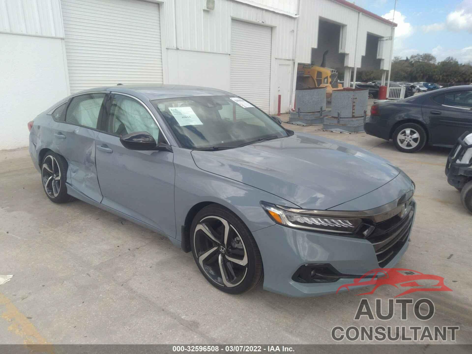 HONDA ACCORD SEDAN 2022 - 1HGCV1F45NA018429