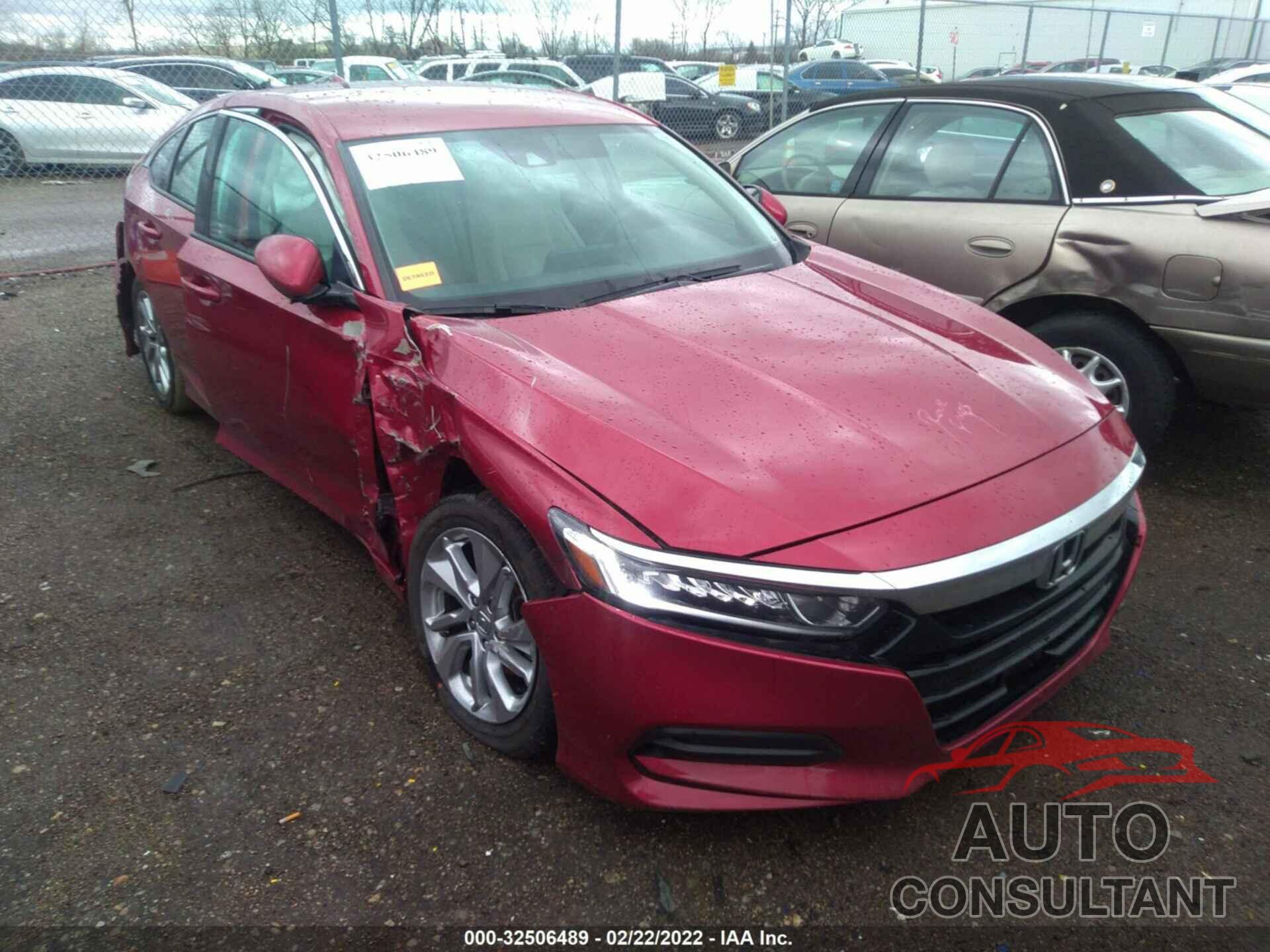 HONDA ACCORD SEDAN 2018 - 1HGCV1F1XJA223308