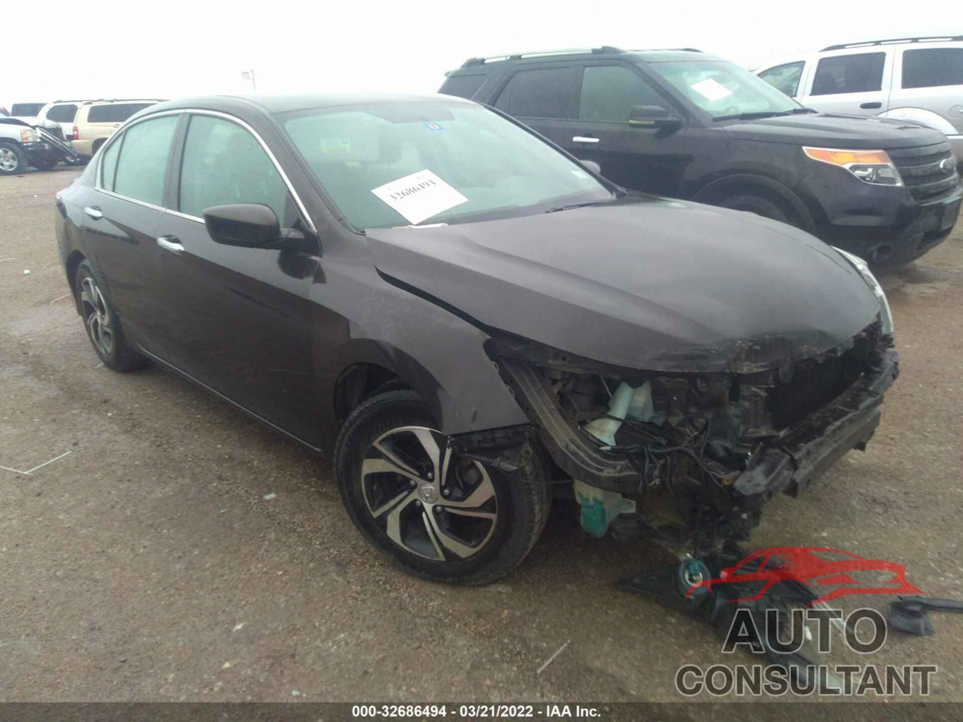 HONDA ACCORD SEDAN 2016 - 1HGCR2F36GA159224