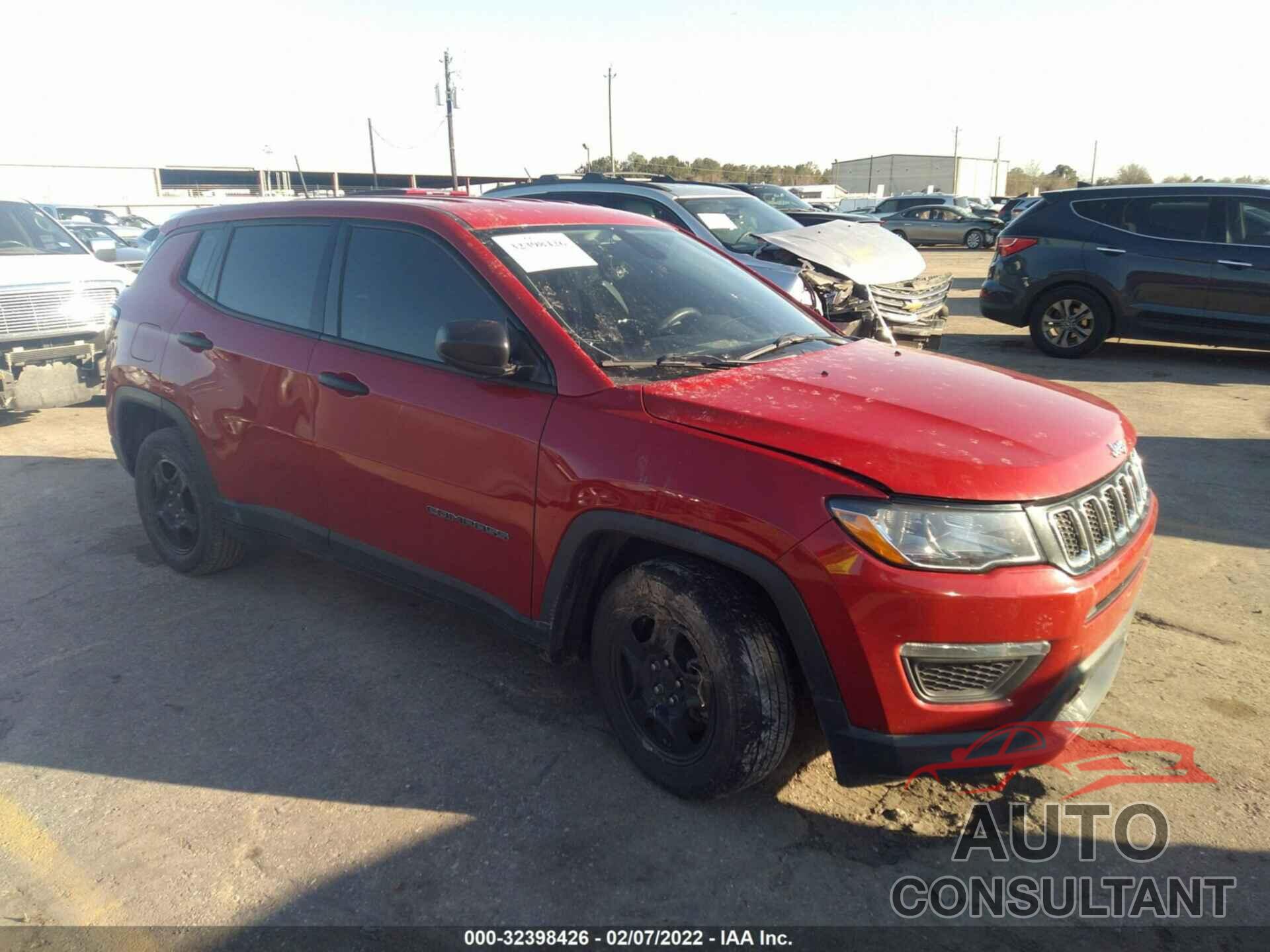 JEEP COMPASS 2019 - 3C4NJCABXKT847960