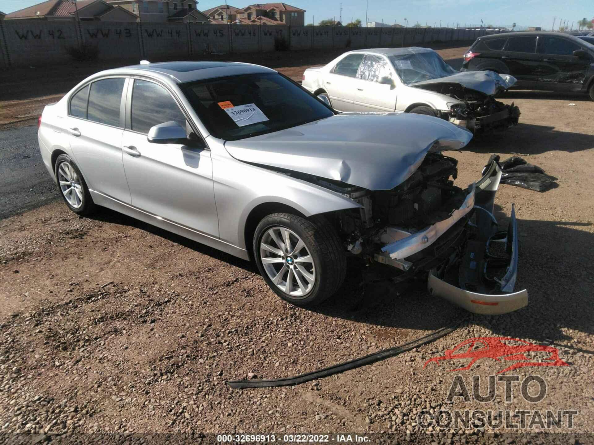 BMW 3 SERIES 2018 - WBA8A9C58JAD27818