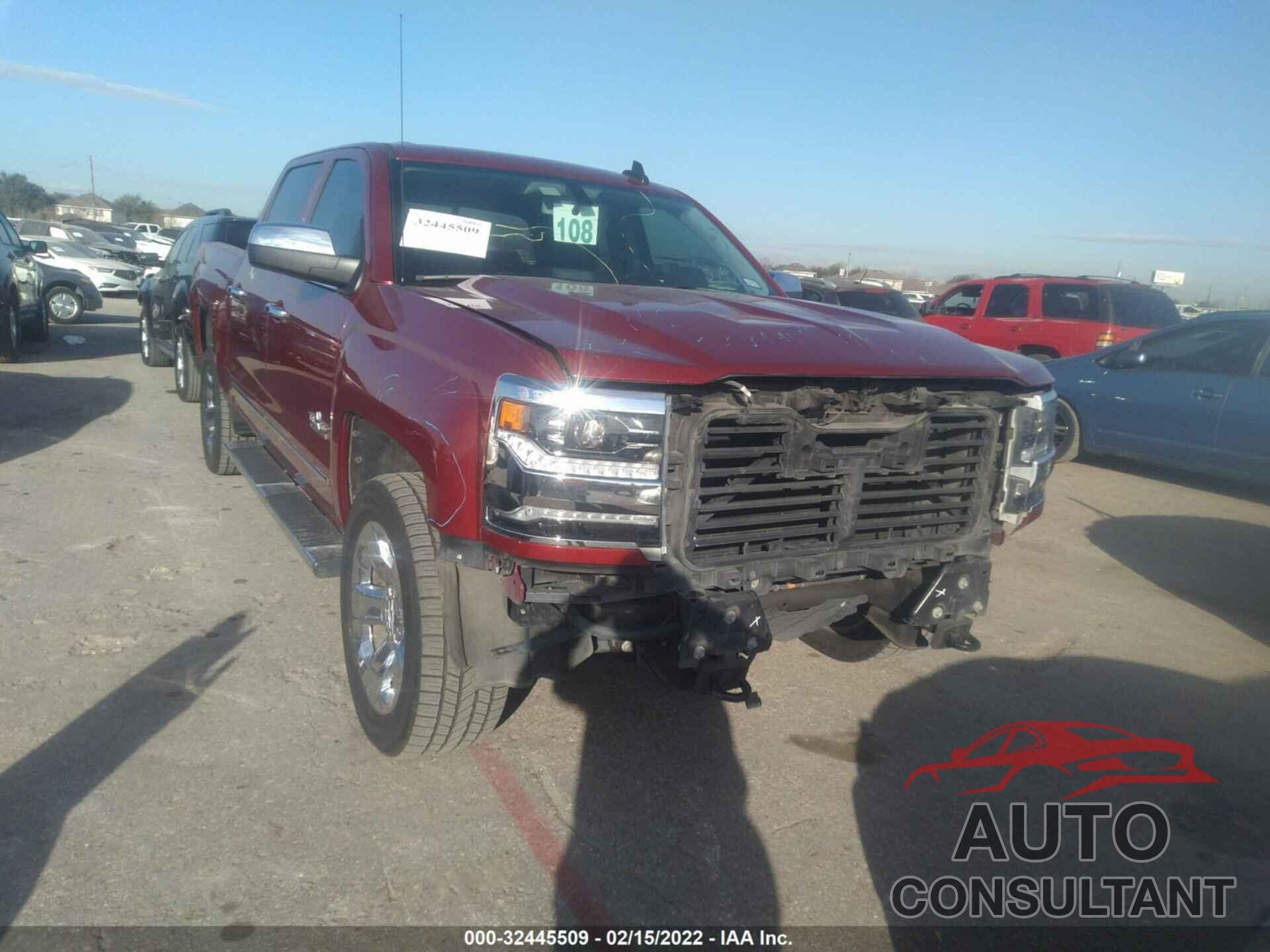 CHEVROLET SILVERADO 1500 2018 - 3GCUKSEC3JG615276