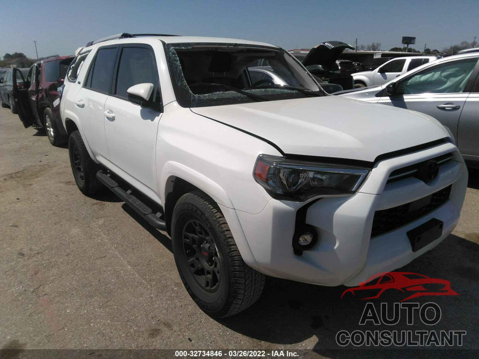 TOYOTA 4RUNNER 2021 - JTEEU5JR0M5245258