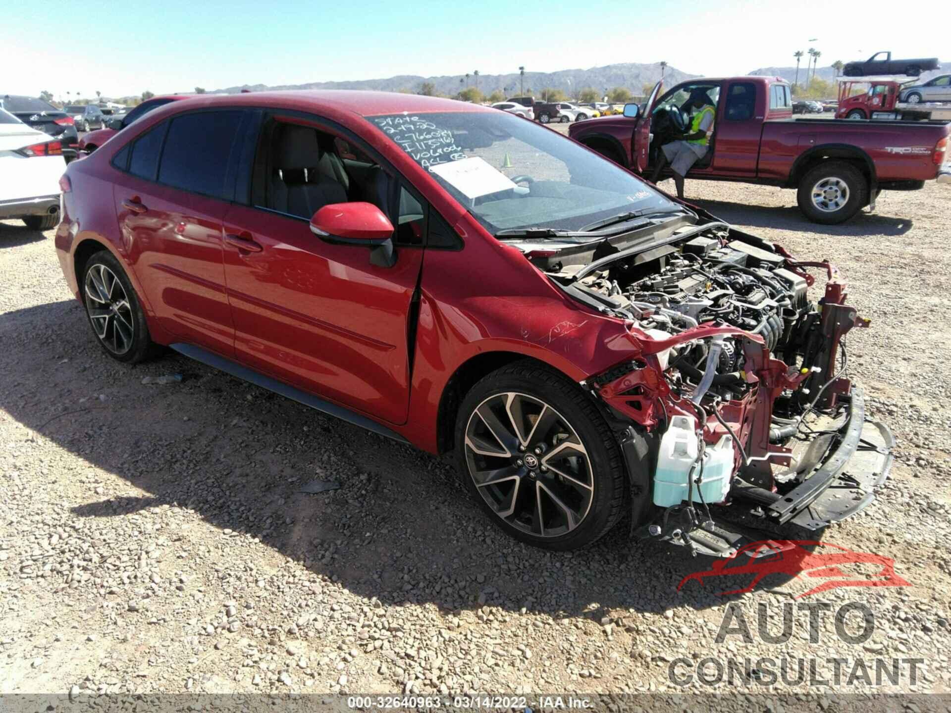 TOYOTA COROLLA 2021 - JTDS4MCE6MJ064006