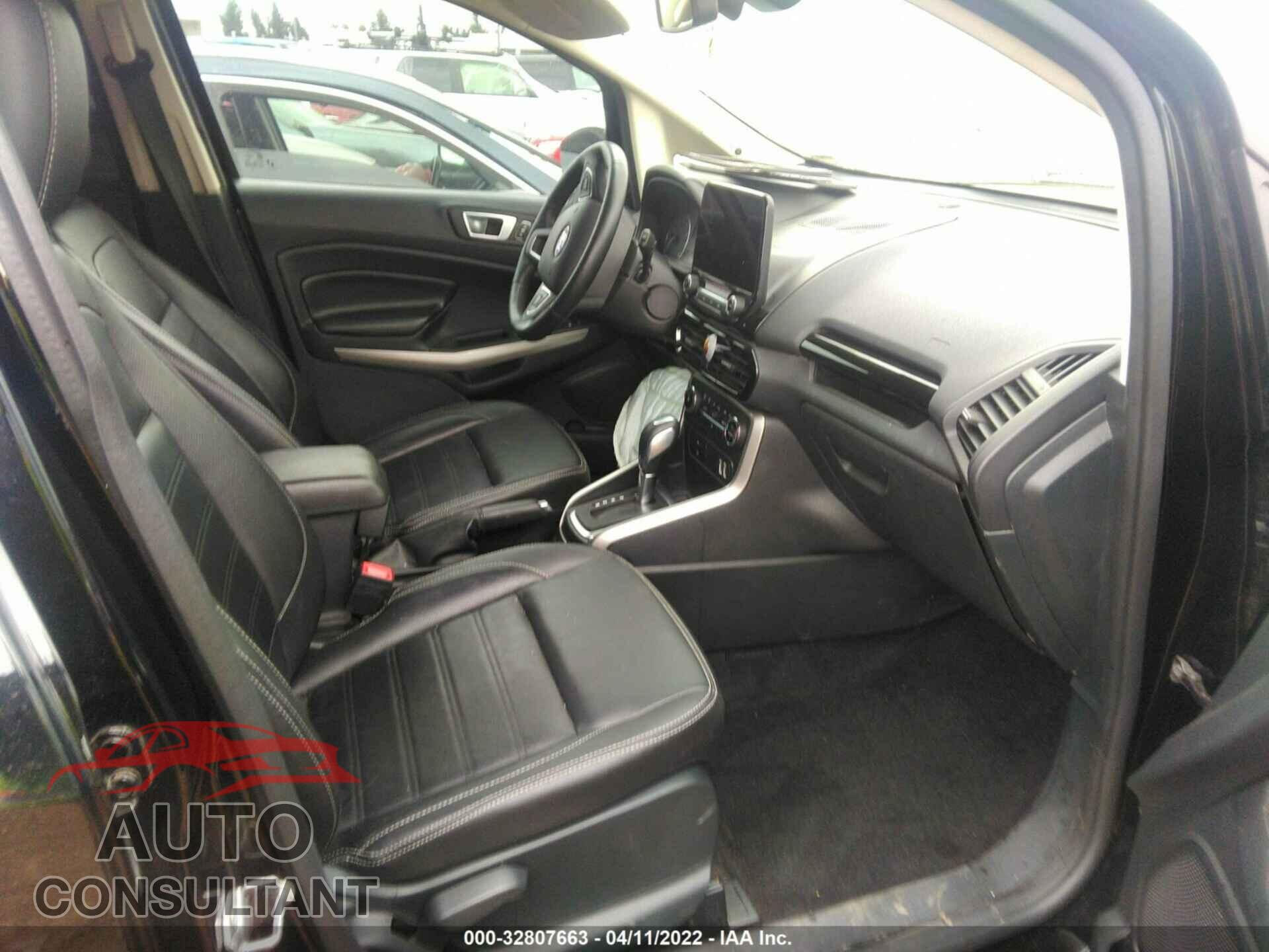 FORD ECOSPORT 2020 - MAJ6S3KL6LC371136