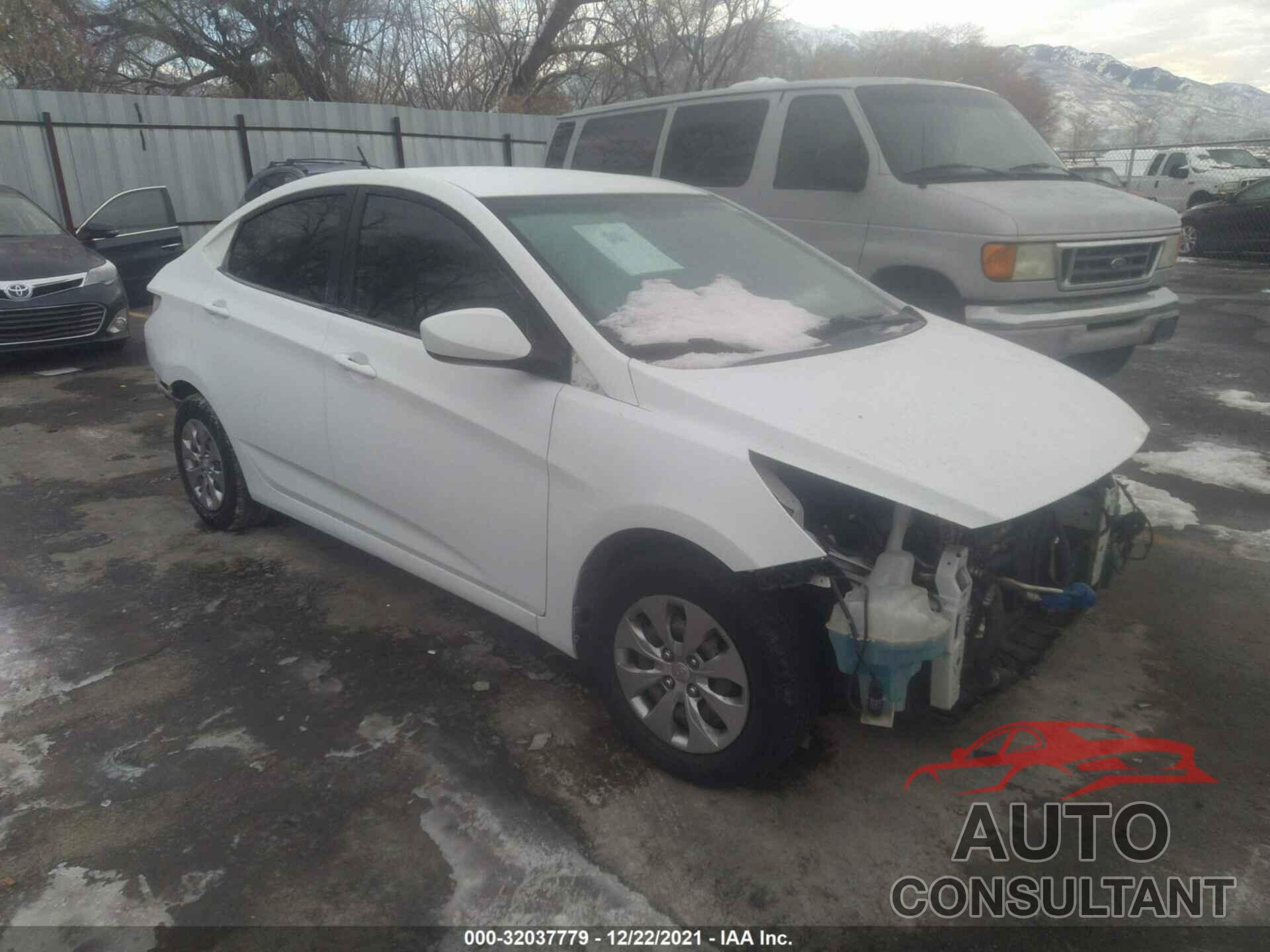 HYUNDAI ACCENT 2016 - KMHCT4AE7GU962722