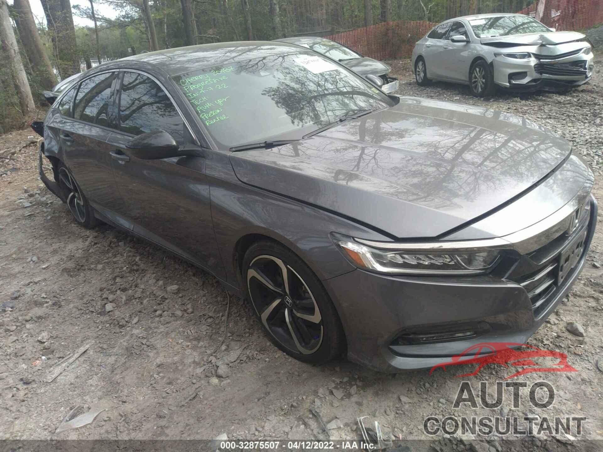 HONDA ACCORD SEDAN 2018 - 1HGCV1F37JA233165