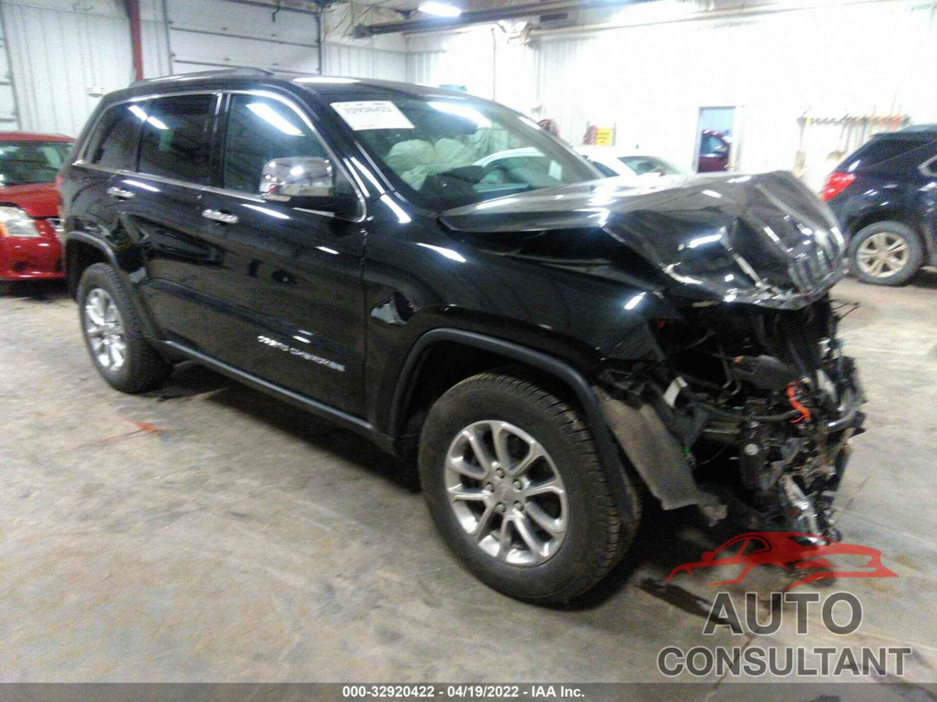 JEEP GRAND CHEROKEE 2016 - 1C4RJFBG1GC304674