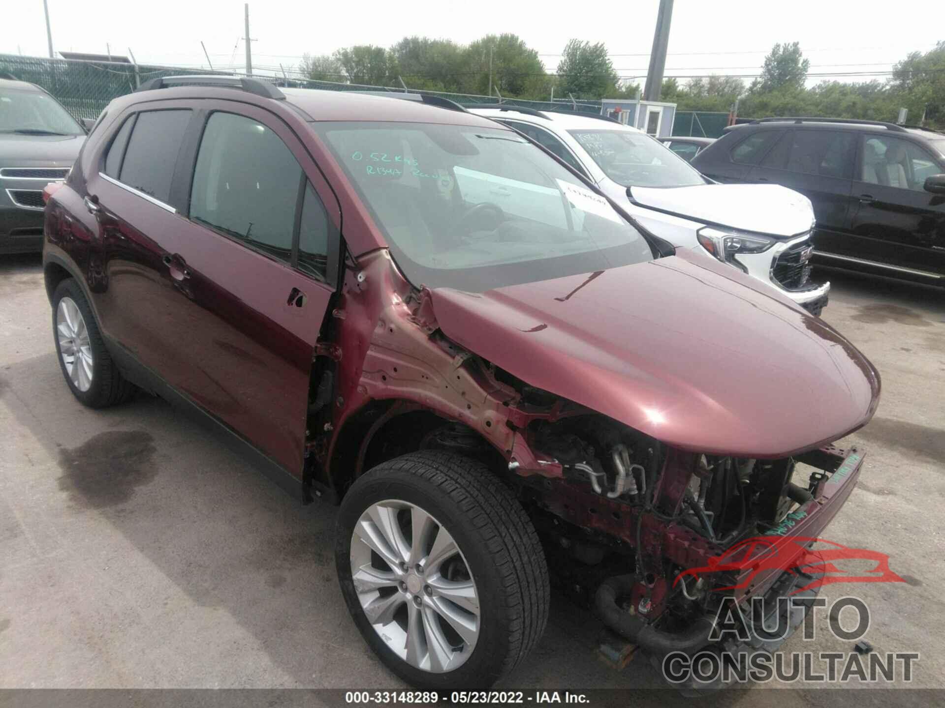 CHEVROLET TRAX 2017 - 3GNCJMSB9HL229721