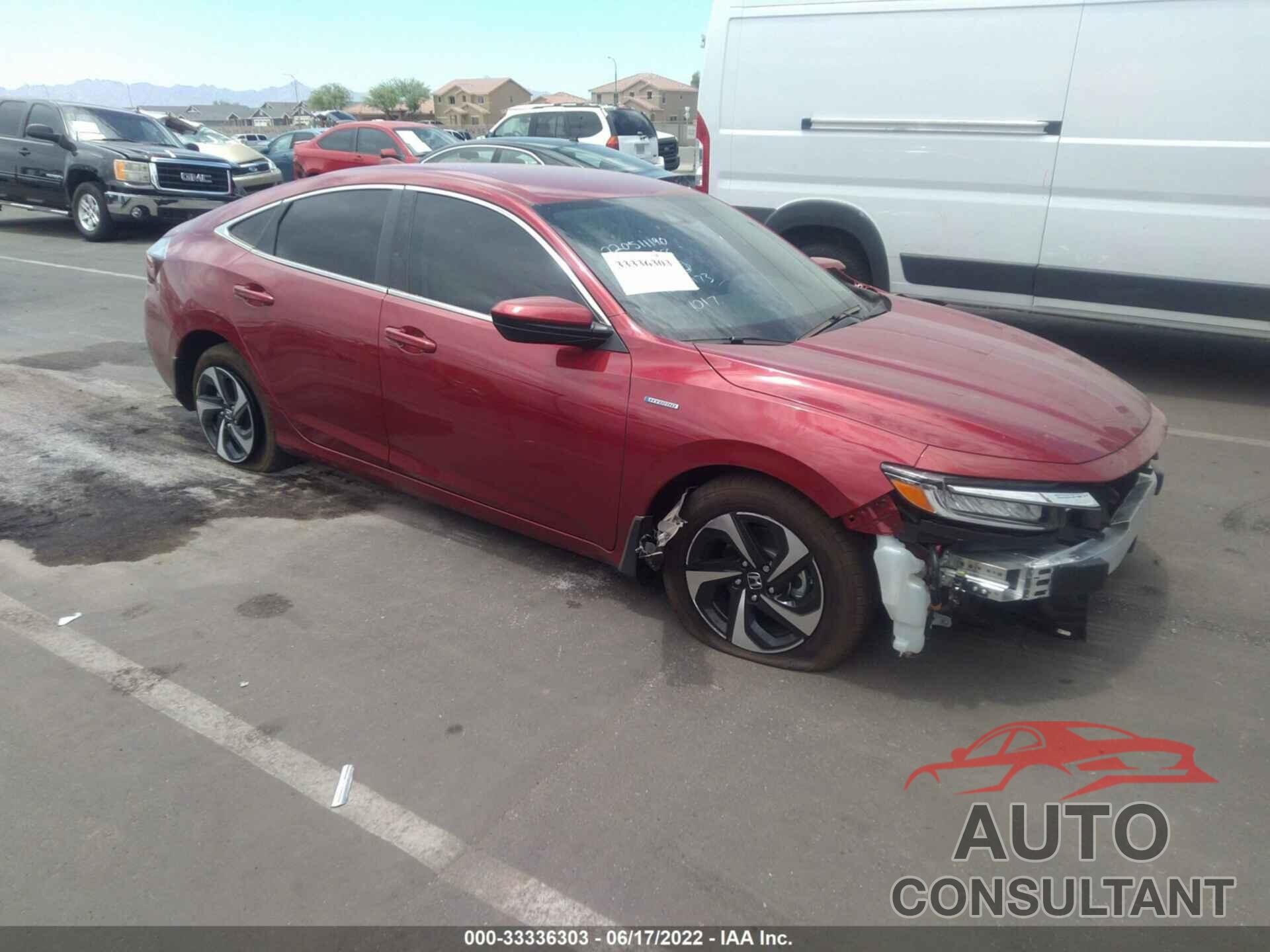 HONDA INSIGHT 2022 - 19XZE4F52NE011017