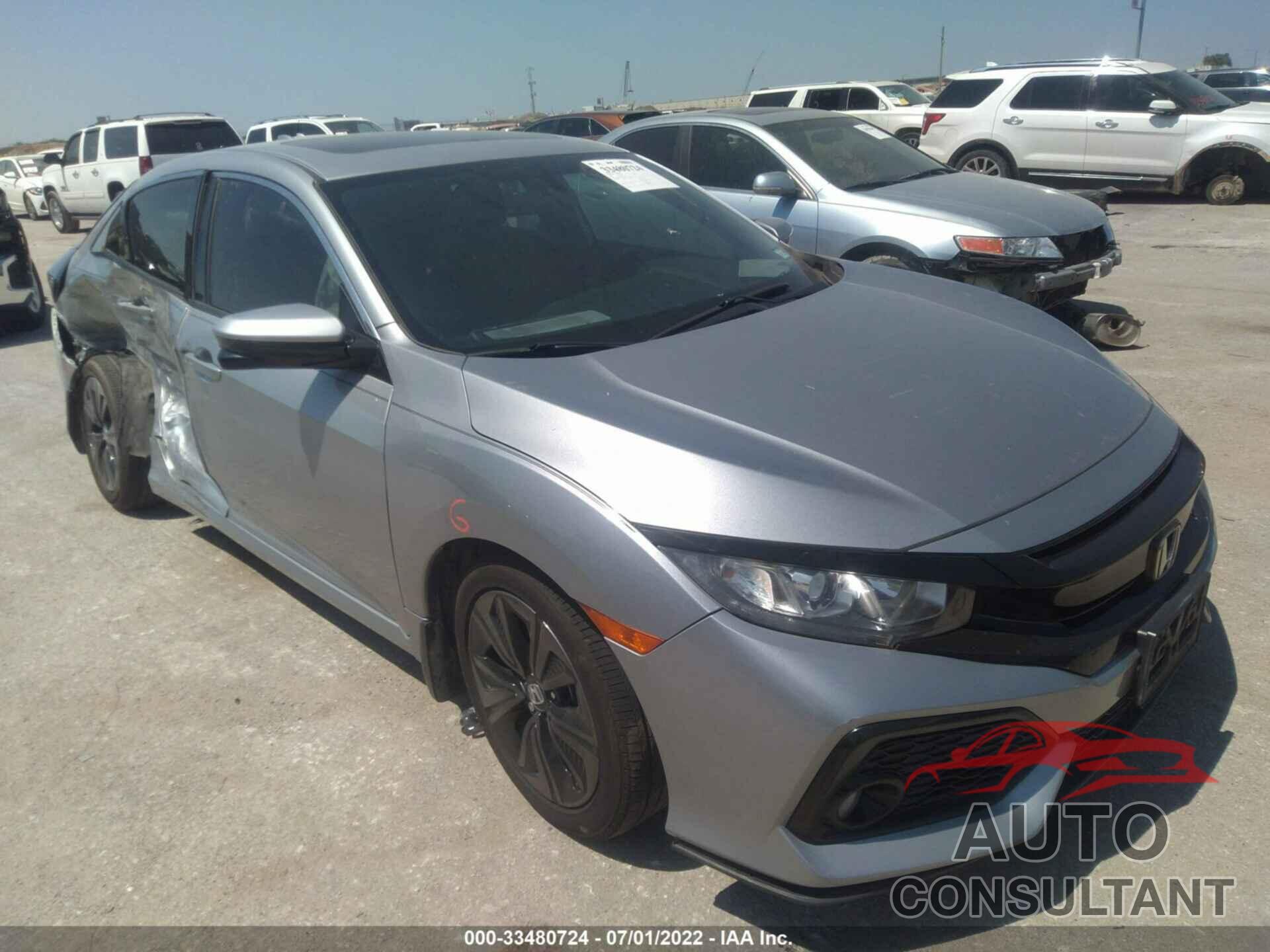 HONDA CIVIC HATCHBACK 2017 - SHHFK7H53HU219303