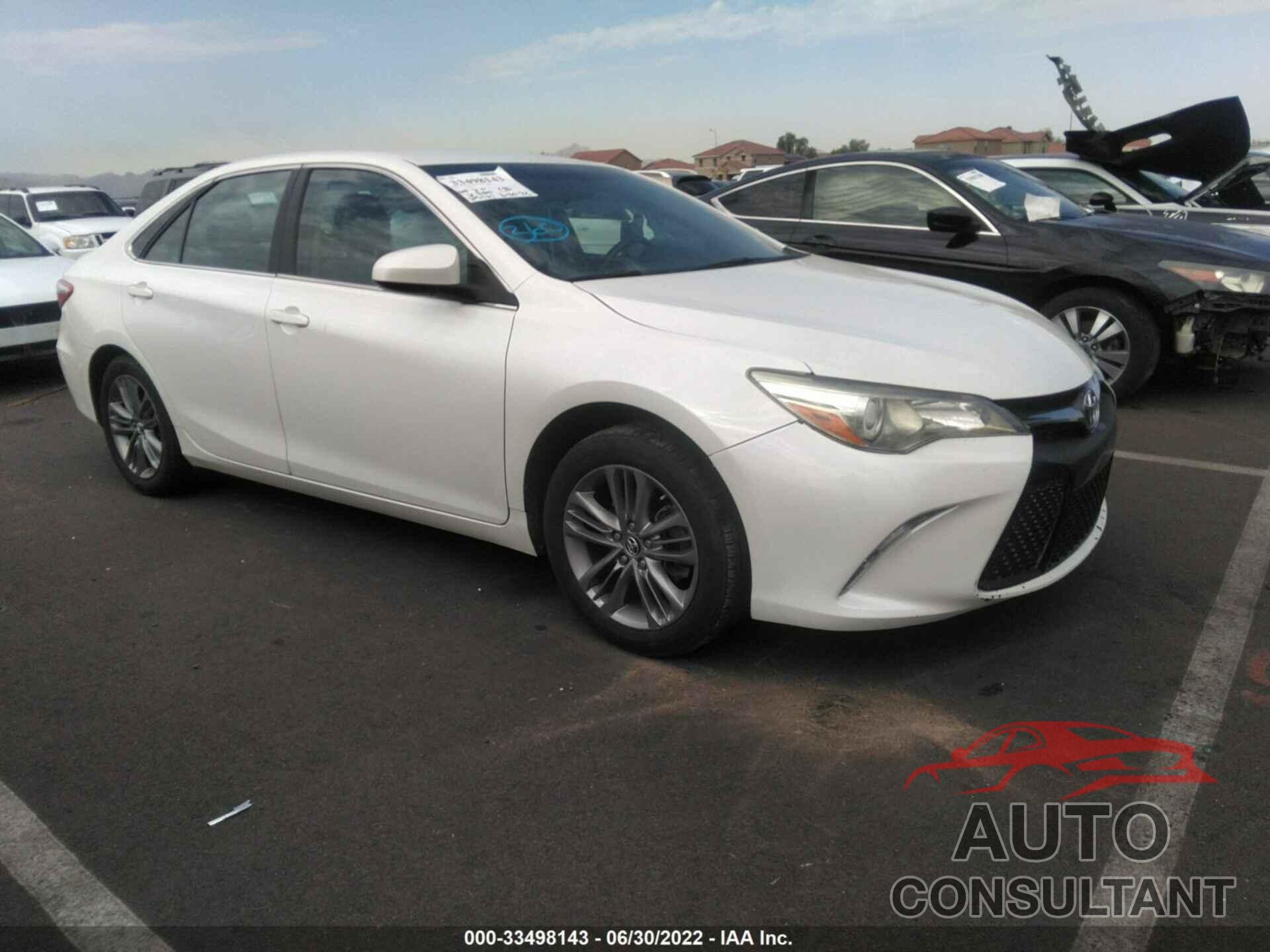 TOYOTA CAMRY 2016 - 4T1BF1FK9GU163704