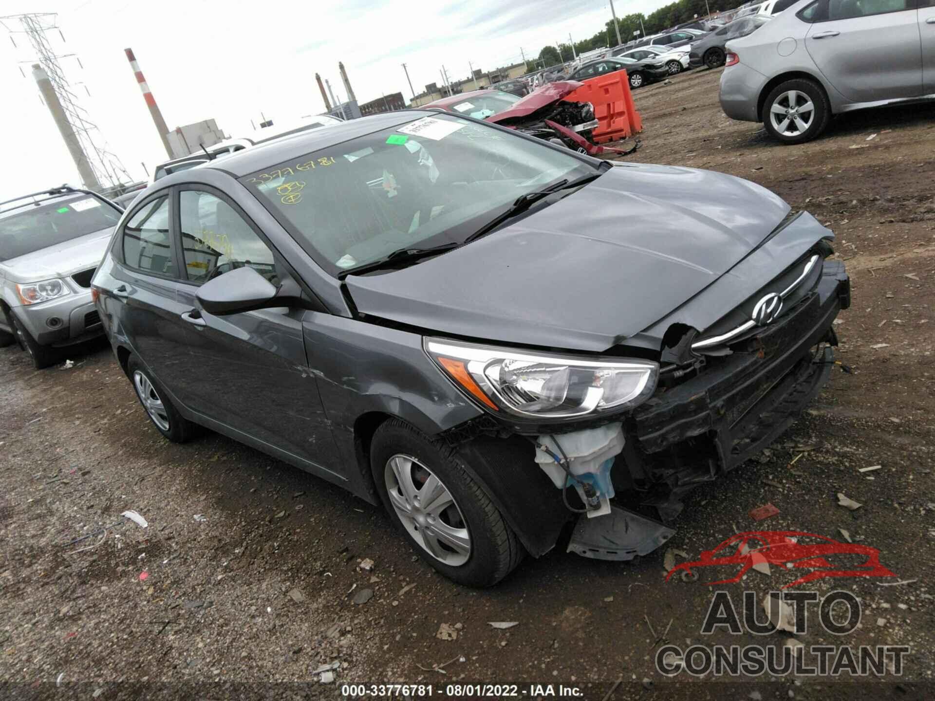 HYUNDAI ACCENT 2017 - KMHCT4AE1HU273597