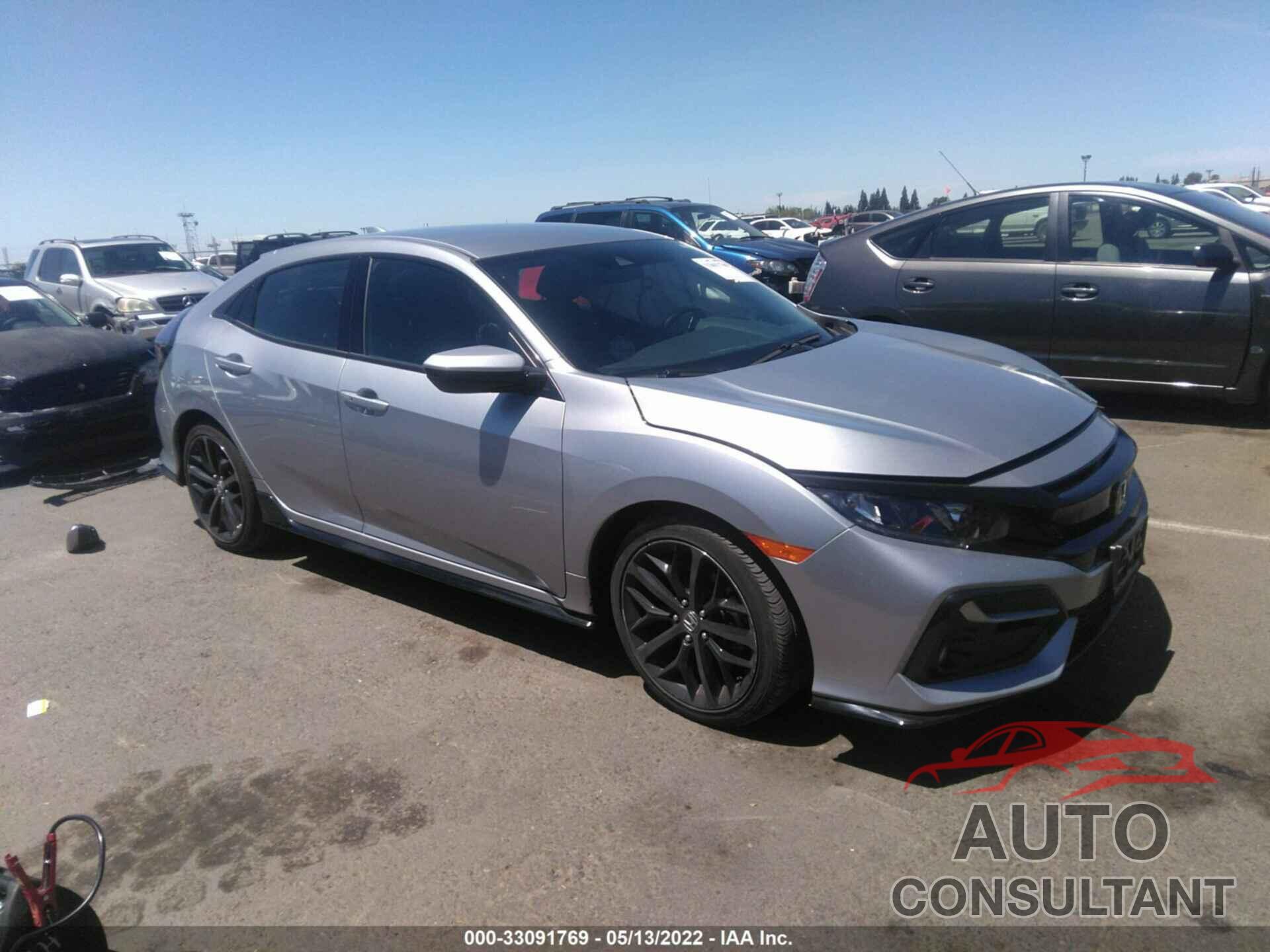 HONDA CIVIC HATCHBACK 2021 - SHHFK7H48MU408093
