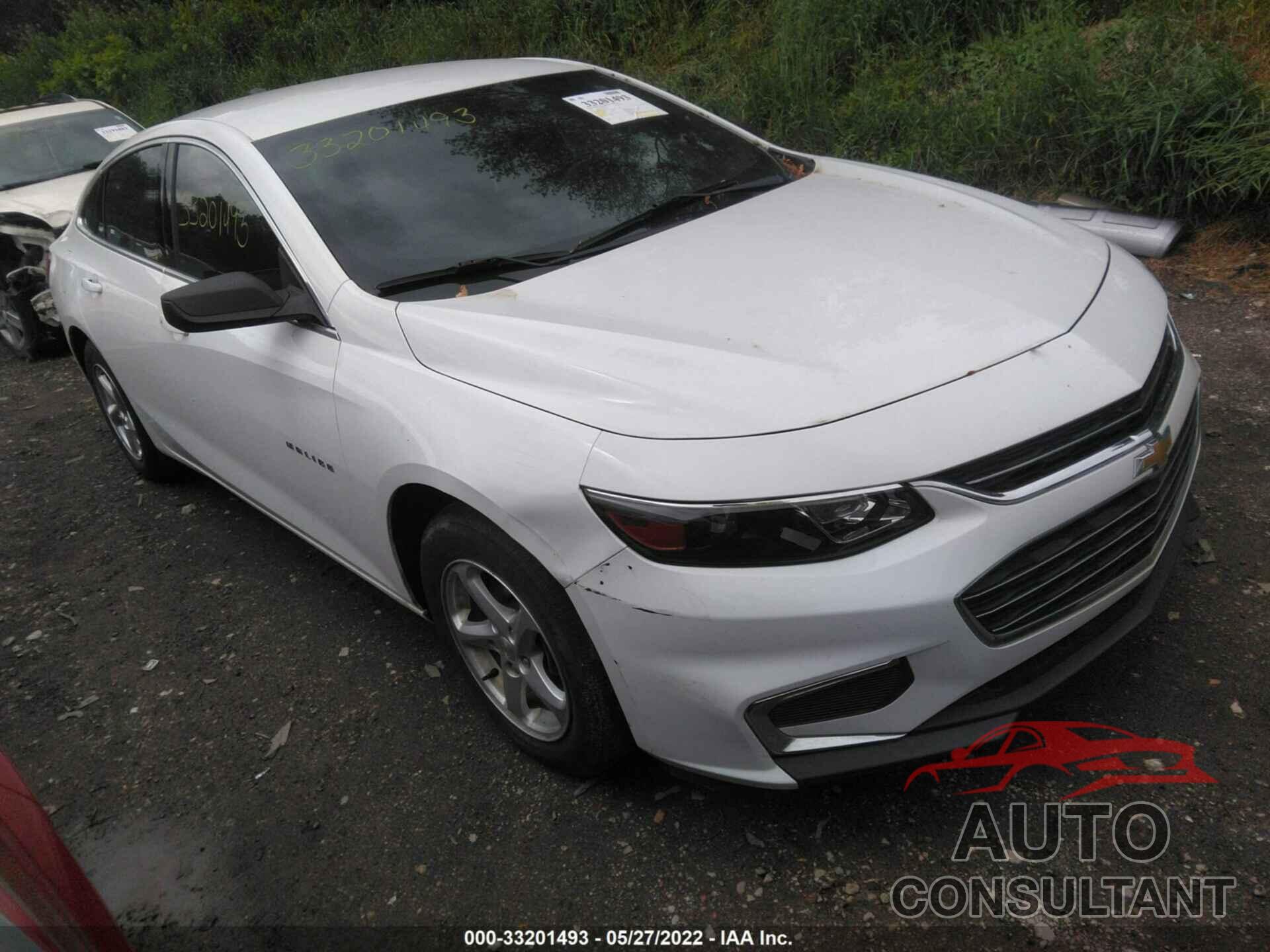 CHEVROLET MALIBU 2017 - 1G1ZB5ST8HF201877
