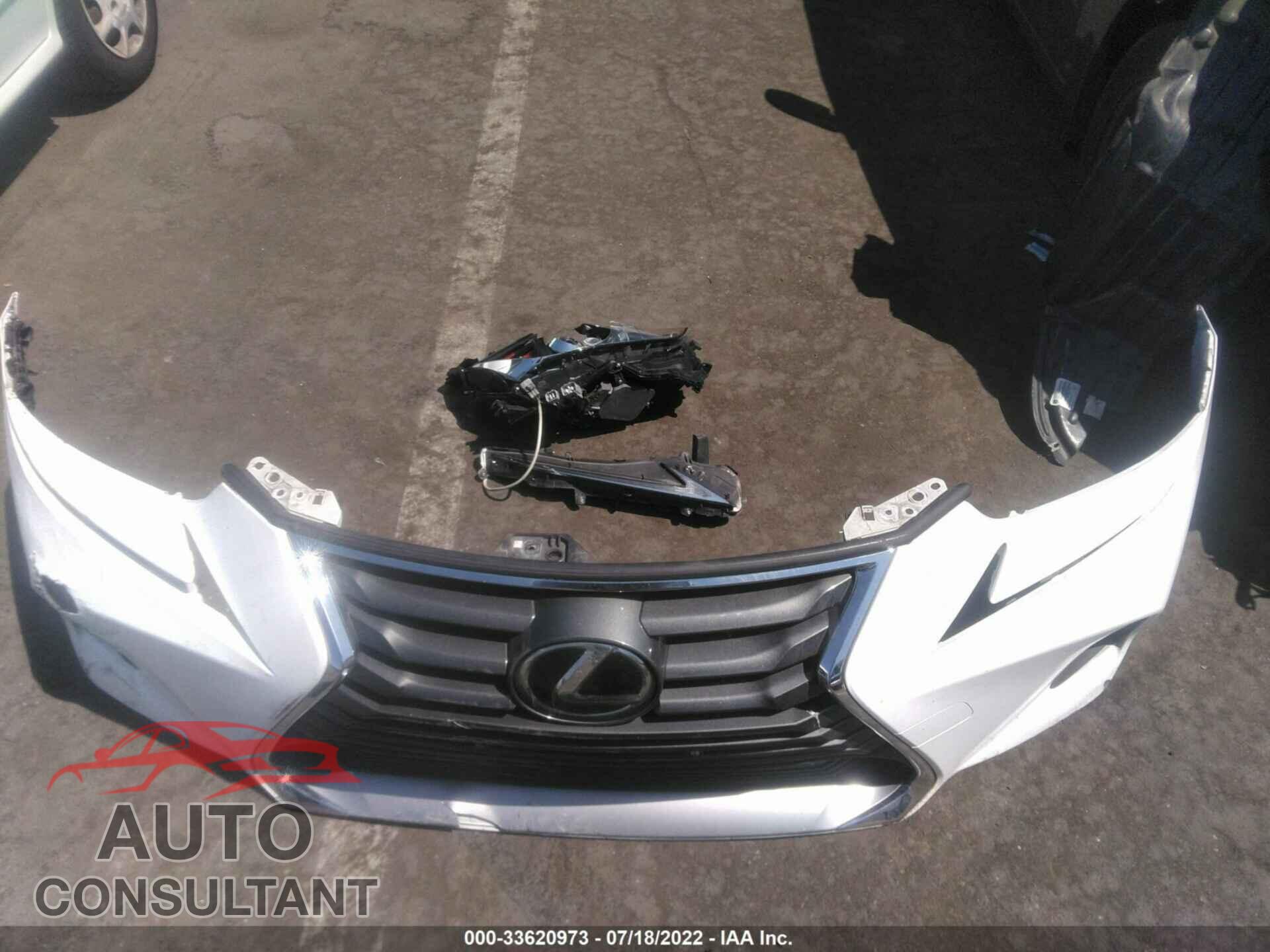 LEXUS IS 2017 - JTHBA1D22H5041864