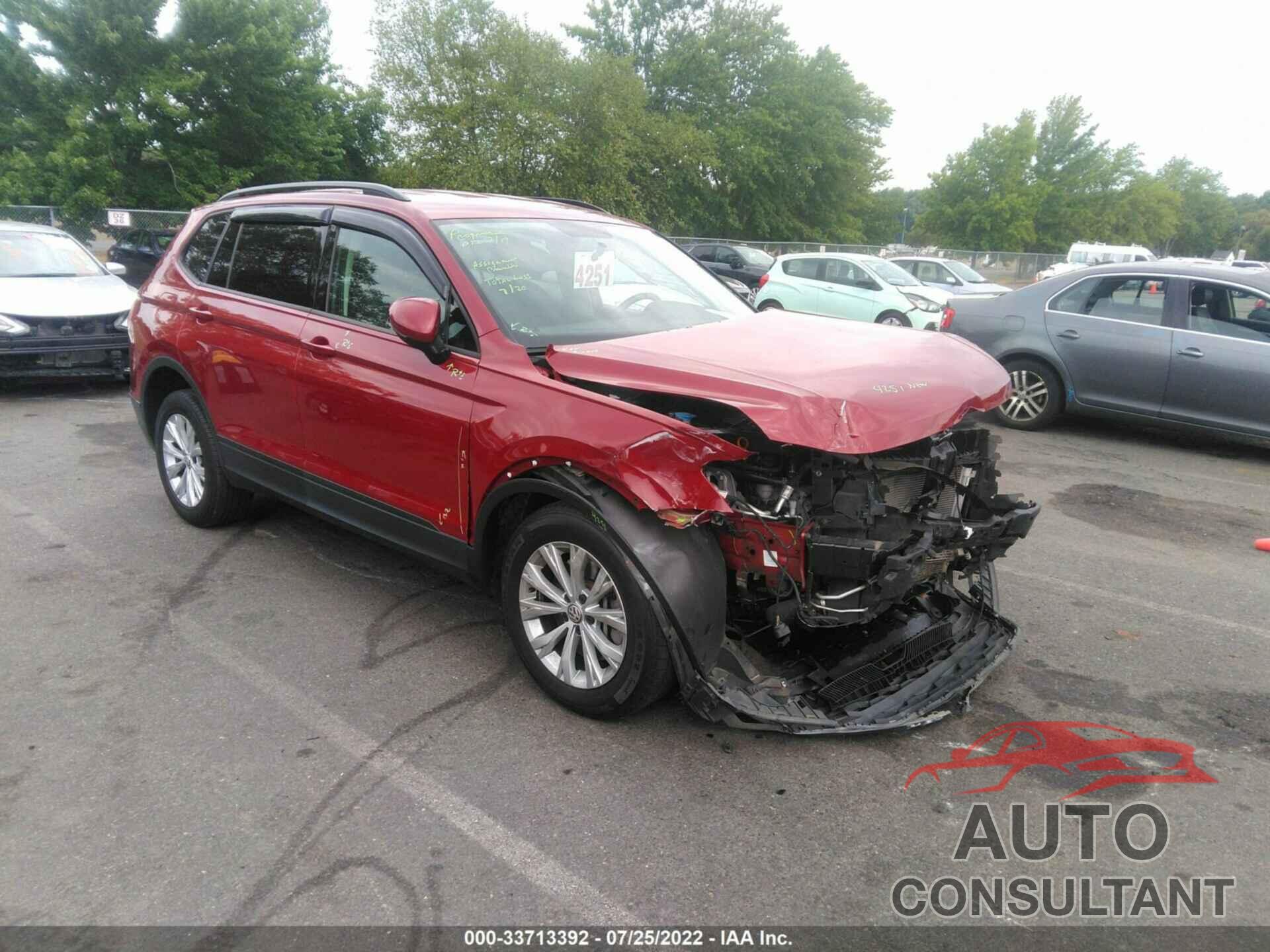 VOLKSWAGEN TIGUAN 2019 - 3VV0B7AX8KM121021