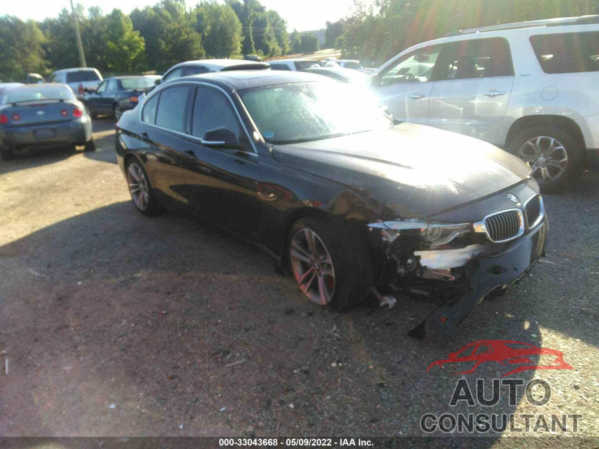 BMW 3 SERIES 2018 - WBA8B3G5XJNV01138