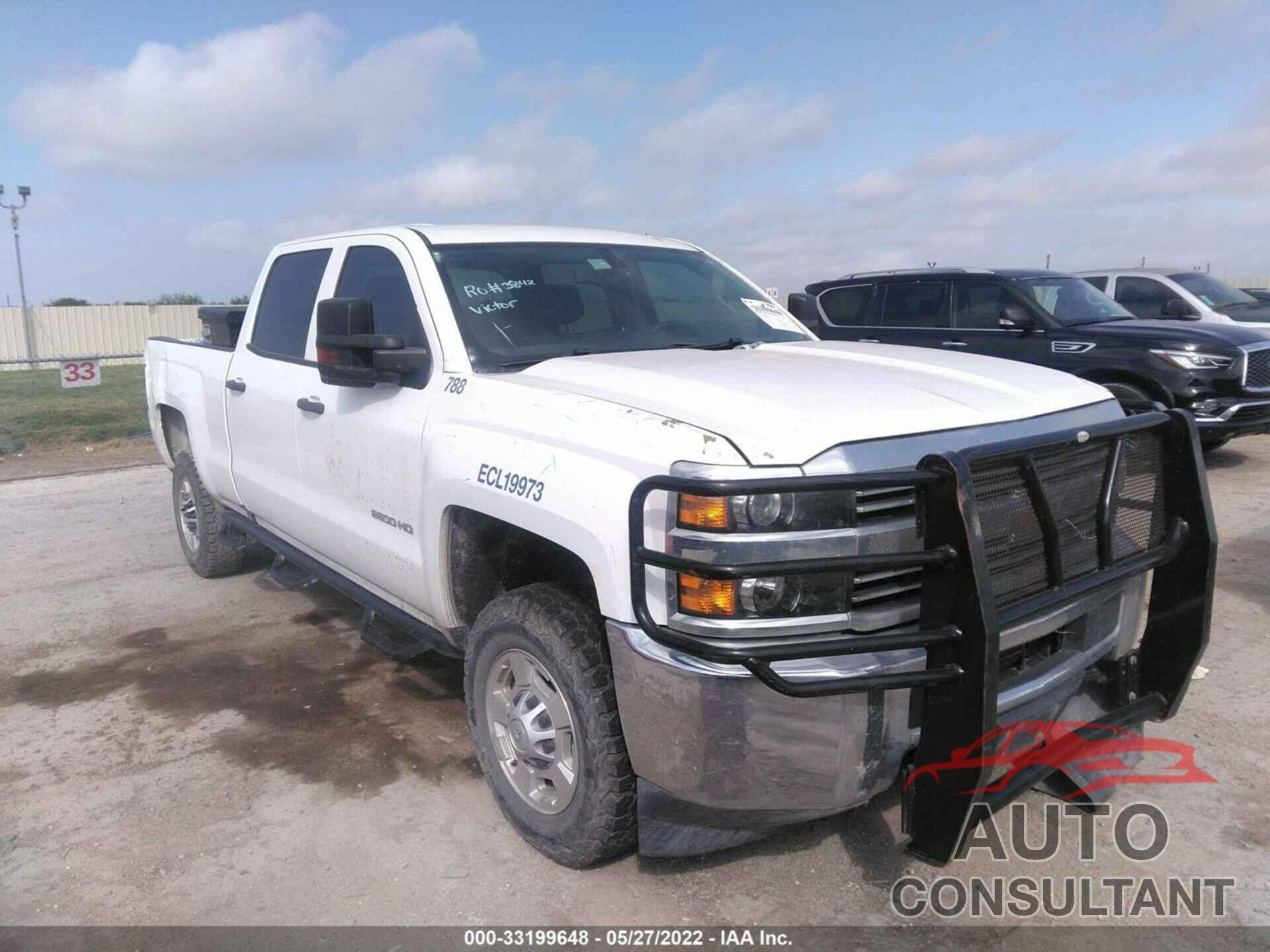 CHEVROLET SILVERADO 2500HD 2016 - 1GC1CUEG6GF281088