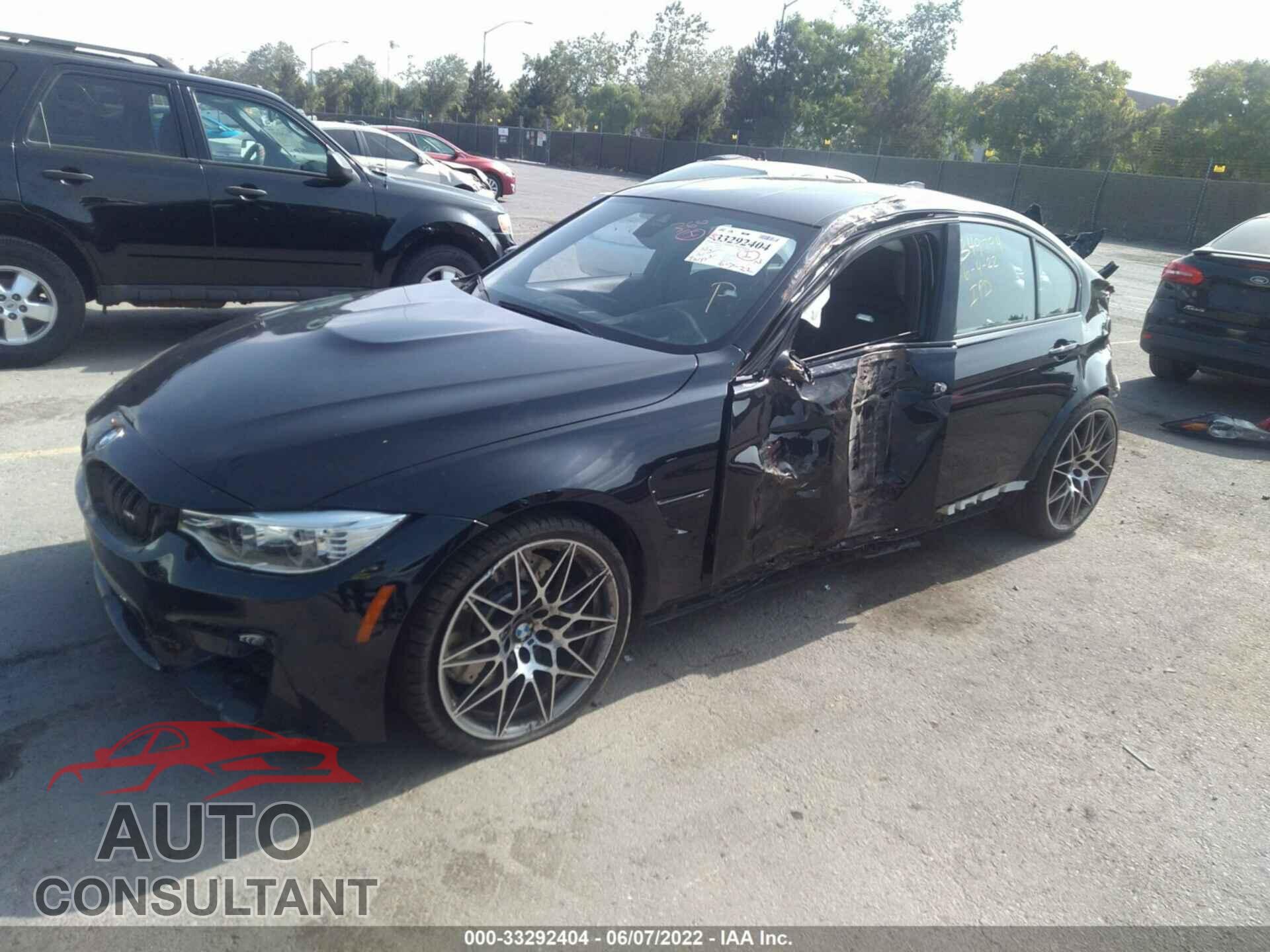 BMW M3 2017 - WBS8M9C52H5G83445