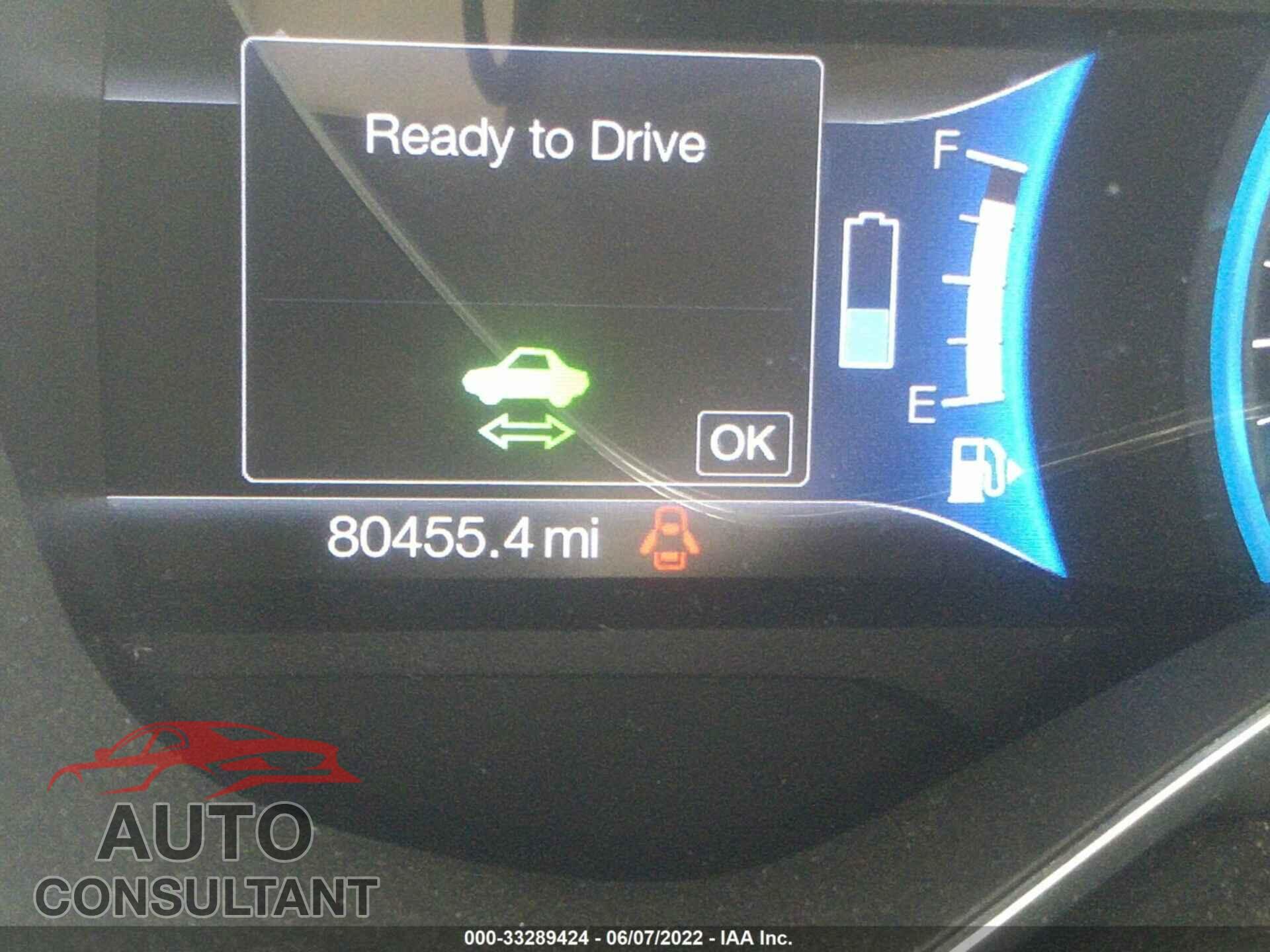 FORD C-MAX ENERGI 2017 - 1FADP5FU3HL100758