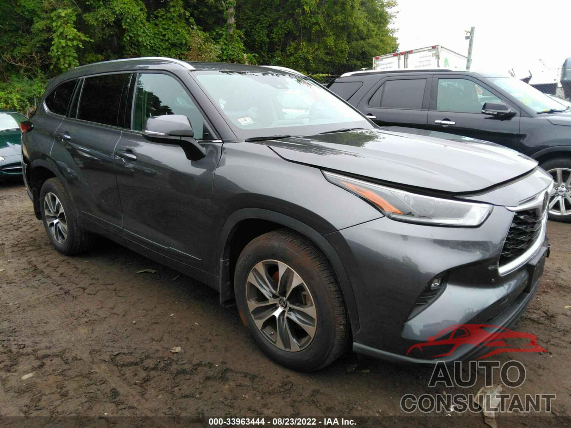 TOYOTA HIGHLANDER 2021 - 5TDGZRBH4MS151325