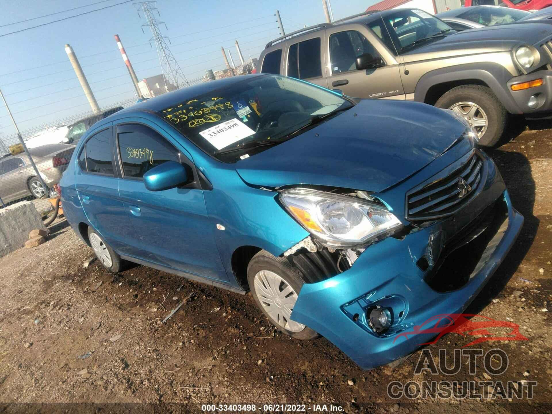 MITSUBISHI MIRAGE G4 2019 - ML32F3FJ6KHF01221