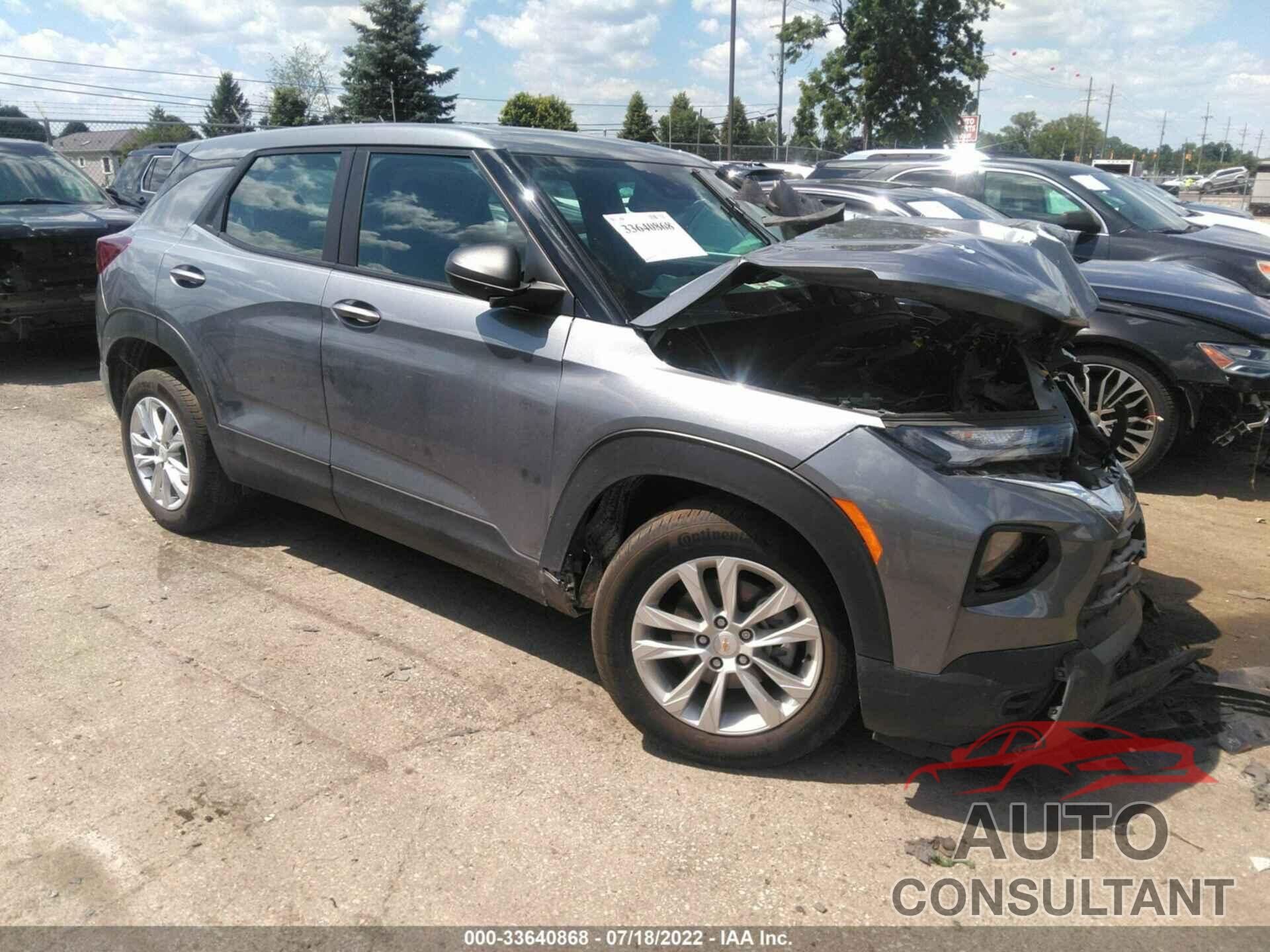 CHEVROLET TRAILBLAZER 2021 - KL79MMS27MB165634