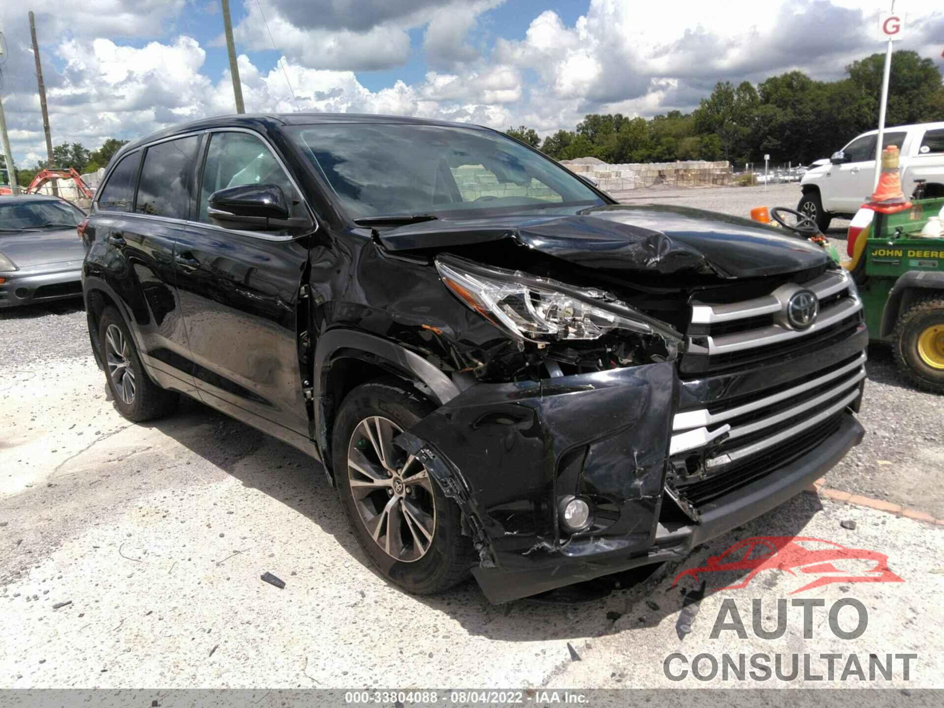 TOYOTA HIGHLANDER 2018 - 5TDBZRFH2JS864062