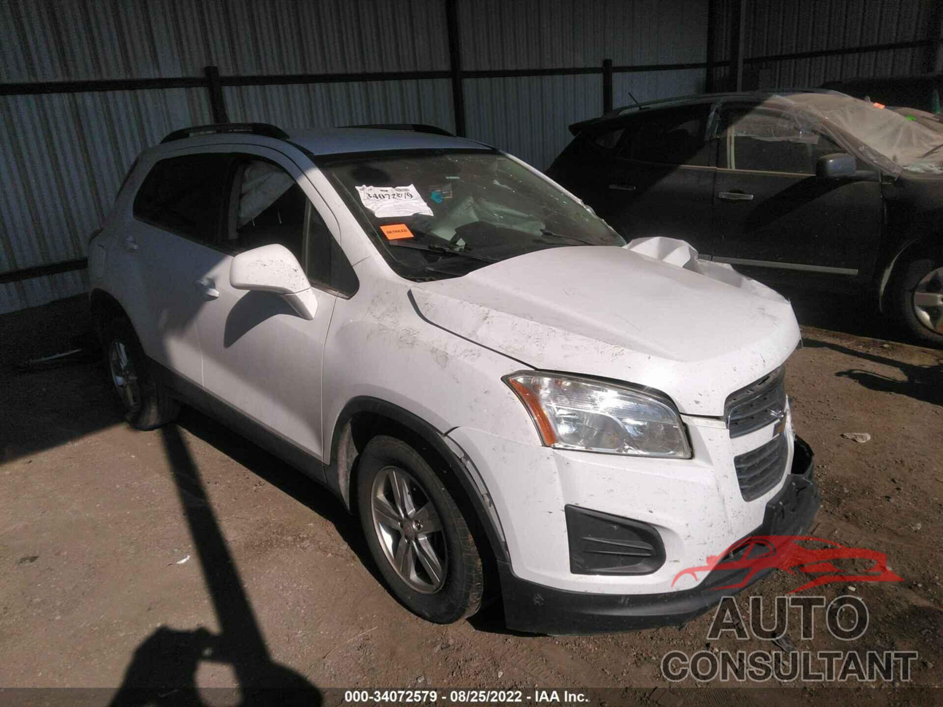 CHEVROLET TRAX 2016 - 3GNCJLSB1GL225591