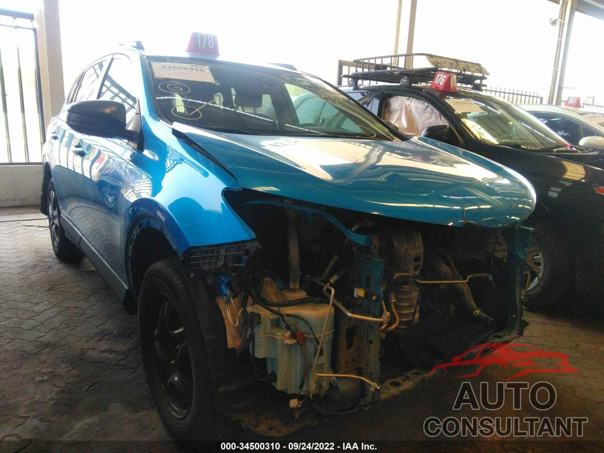 TOYOTA RAV4 2017 - 003BFREV9HW602550