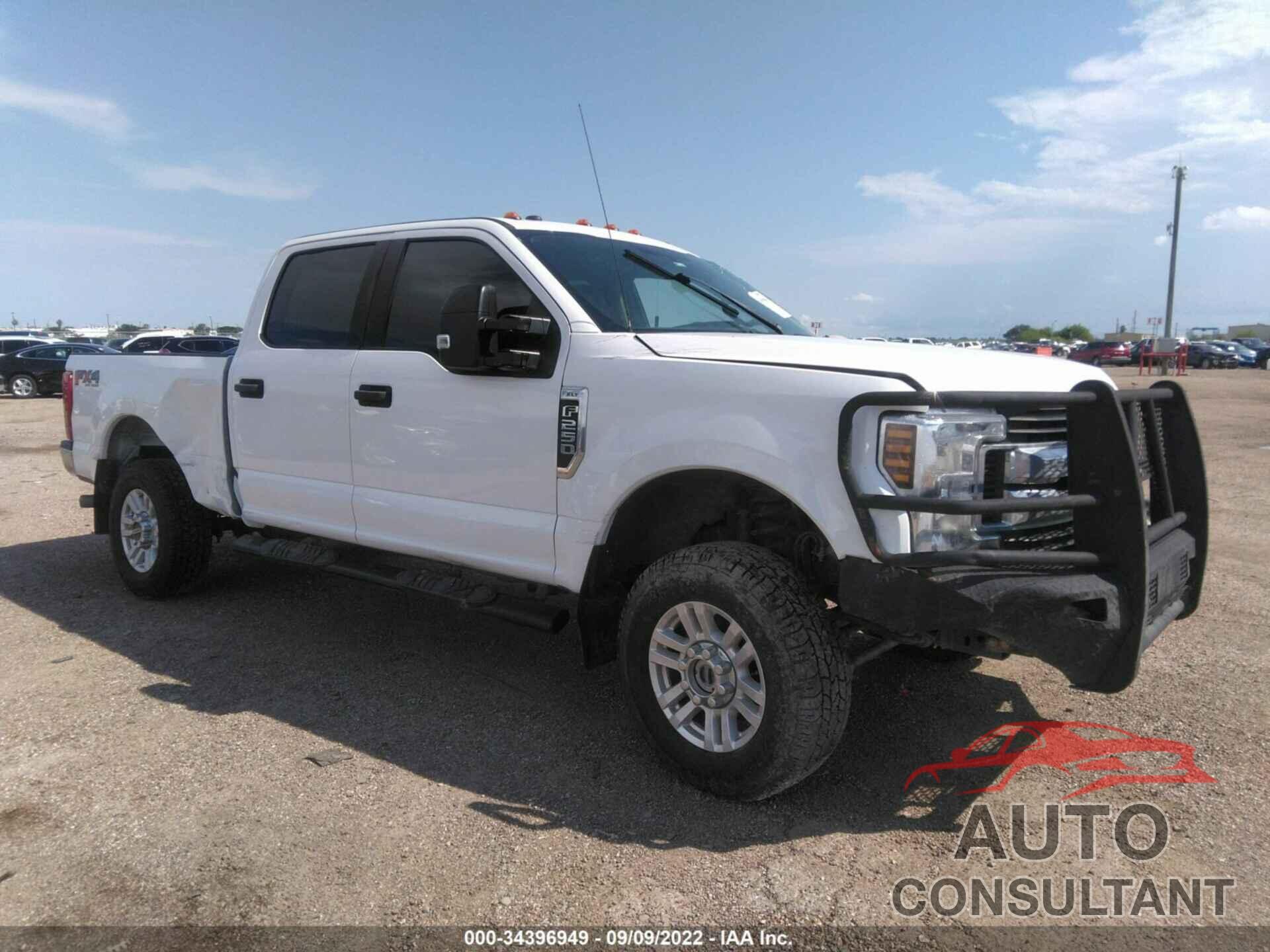 FORD SUPER DUTY F-250 SRW 2019 - 1FT7W2B68KEE51984