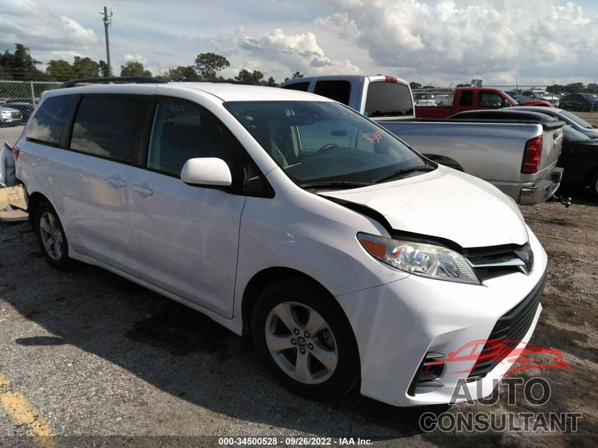 TOYOTA SIENNA 2019 - 5TDKZ3DC9KS974323