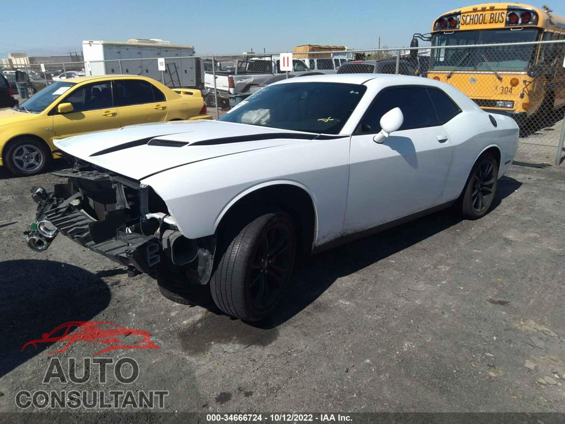DODGE CHALLENGER 2018 - 2C3CDZAG2JH333495