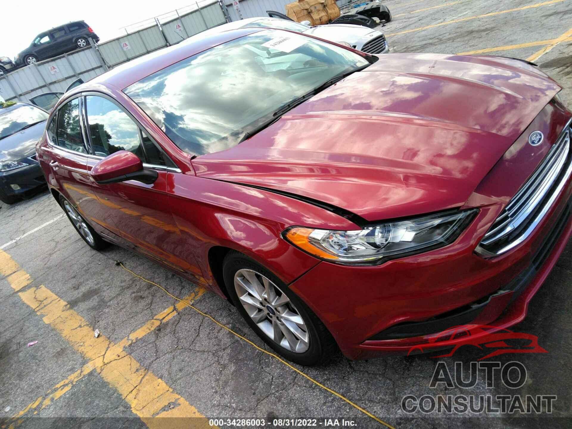 FORD FUSION 2017 - 3FA6P0HD9HR269290