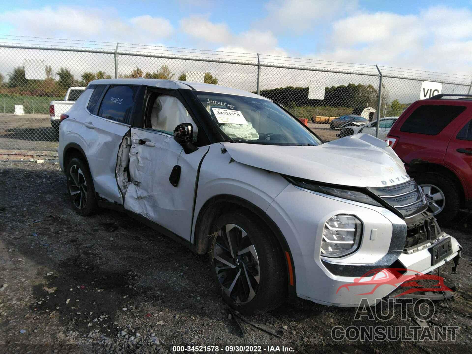 MITSUBISHI OUTLANDER 2022 - JA4J4TA86NZ054267