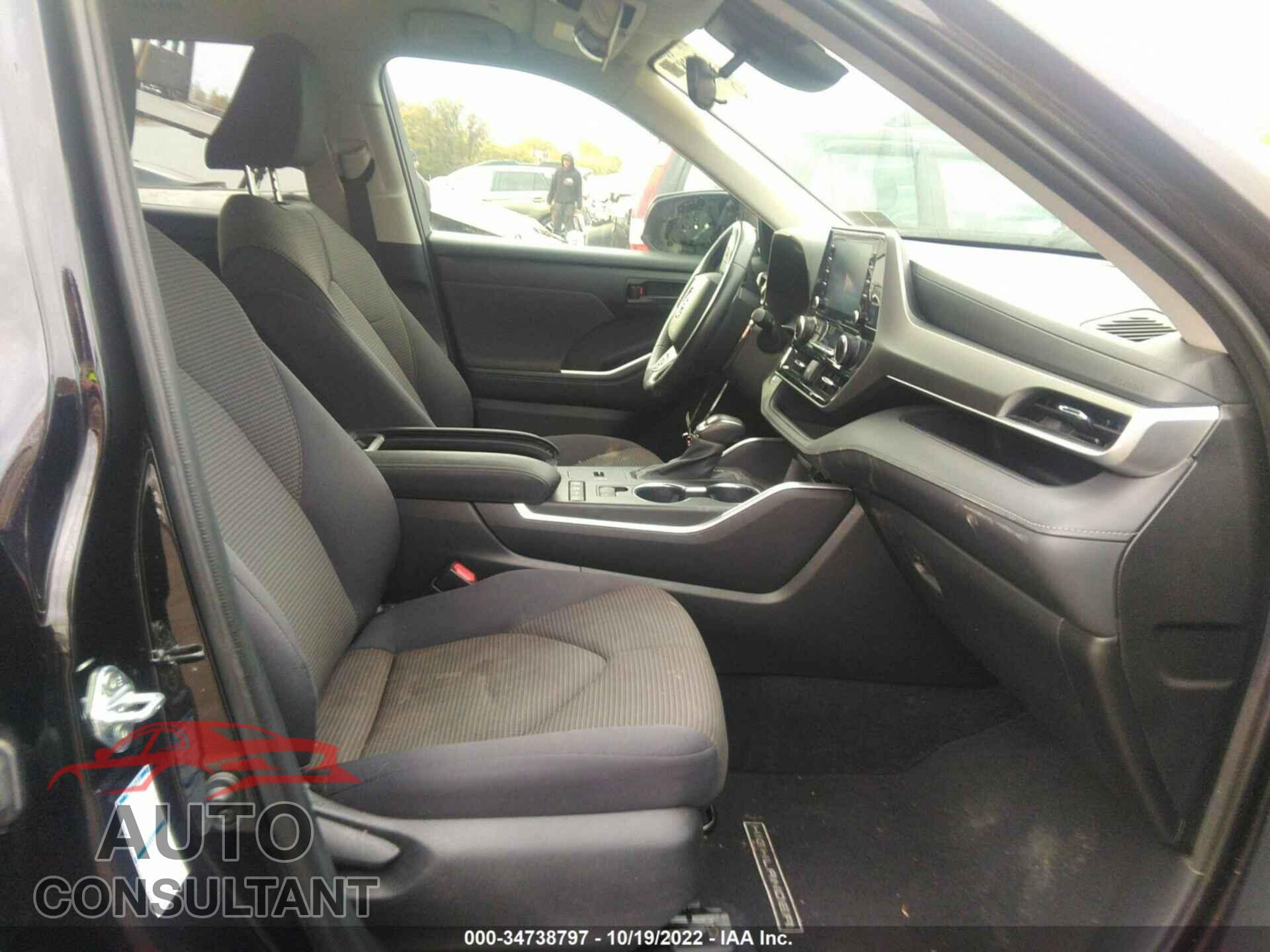 TOYOTA HIGHLANDER 2021 - 5TDBBRCH2MS033092