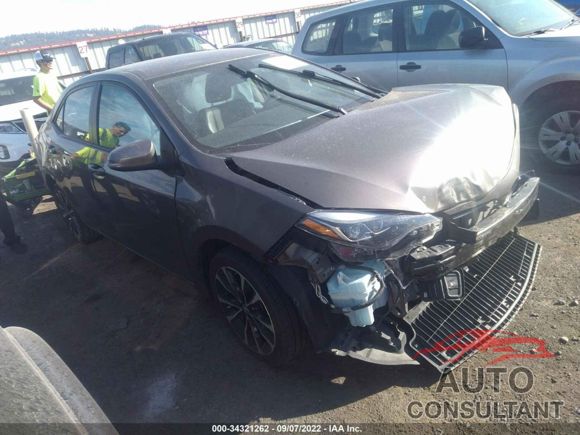 TOYOTA COROLLA 2018 - 2T1BURHE4JC067189