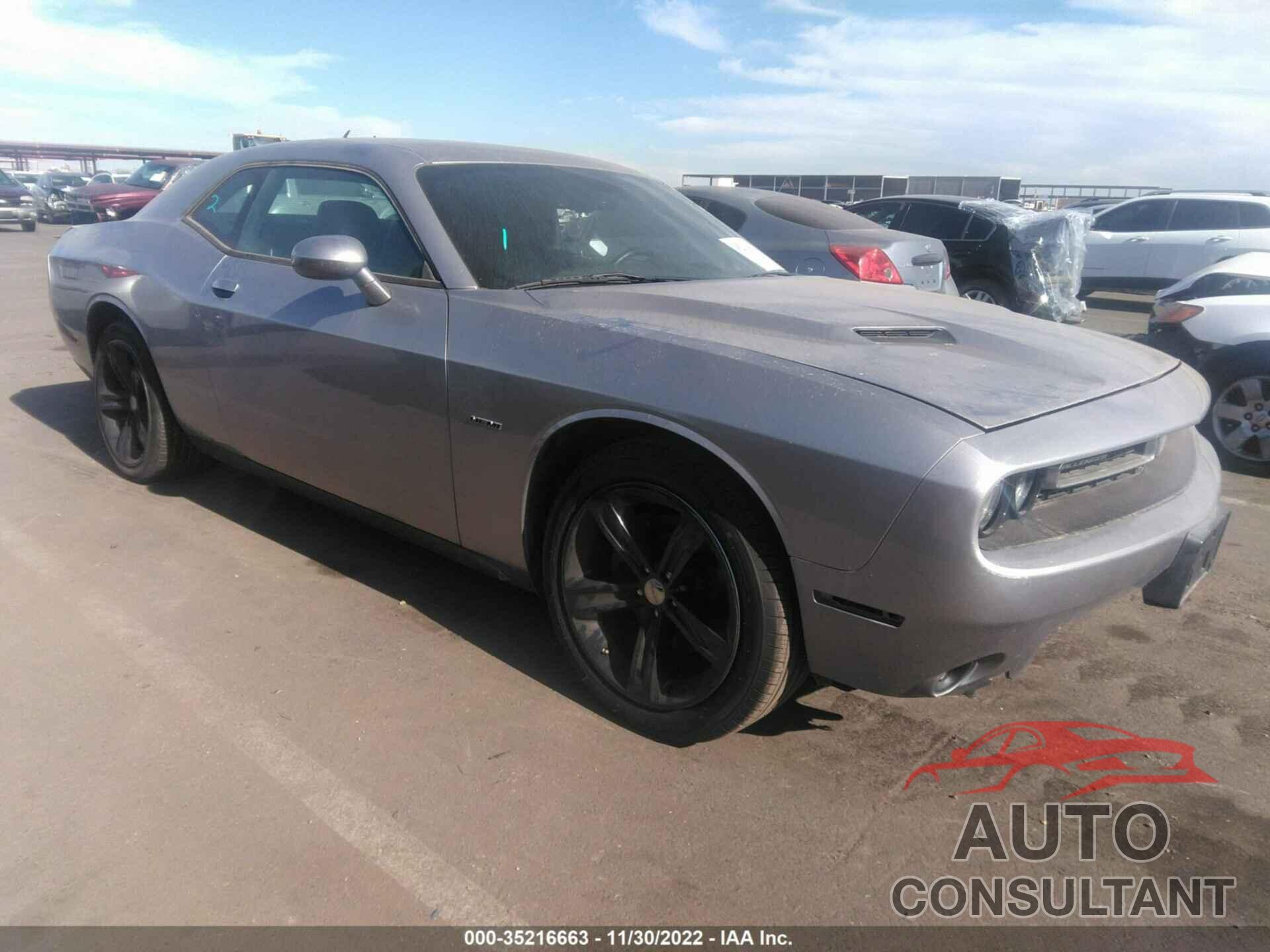 DODGE CHALLENGER 2016 - 2C3CDZBT5GH183659