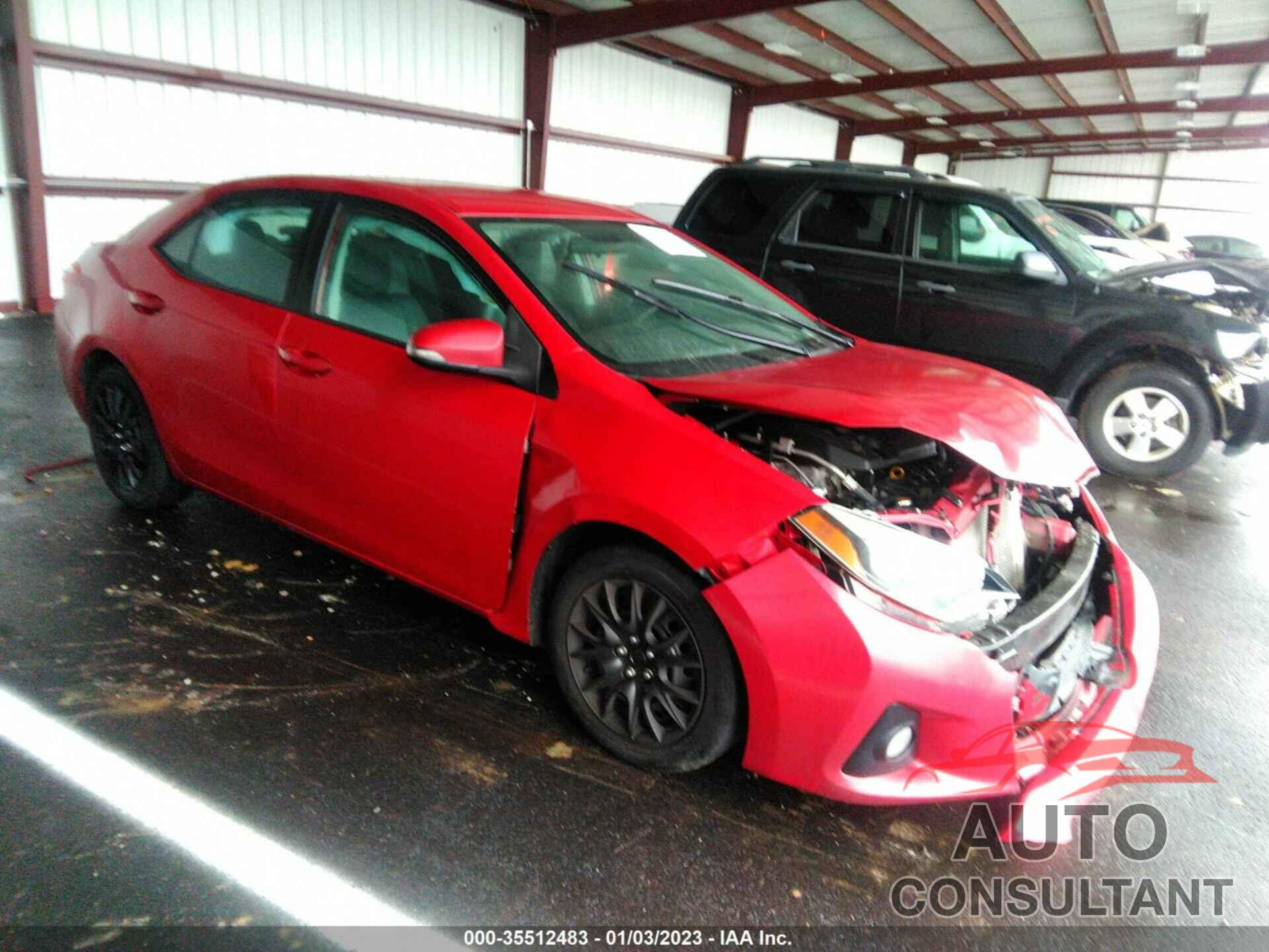 TOYOTA COROLLA 2016 - 2T1BURHE1GC649467