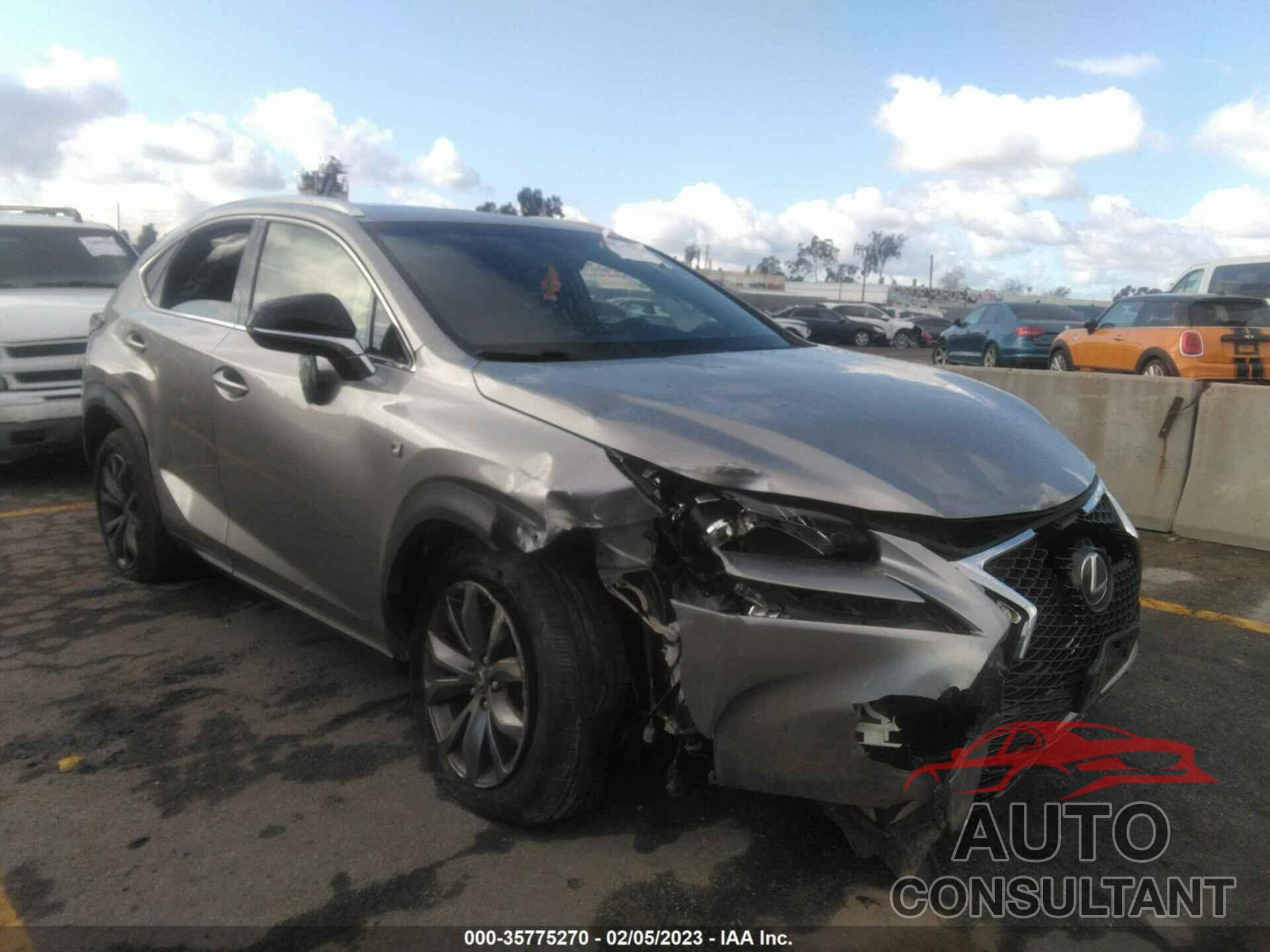 LEXUS NX 200T 2015 - JTJYARBZ6F2019291