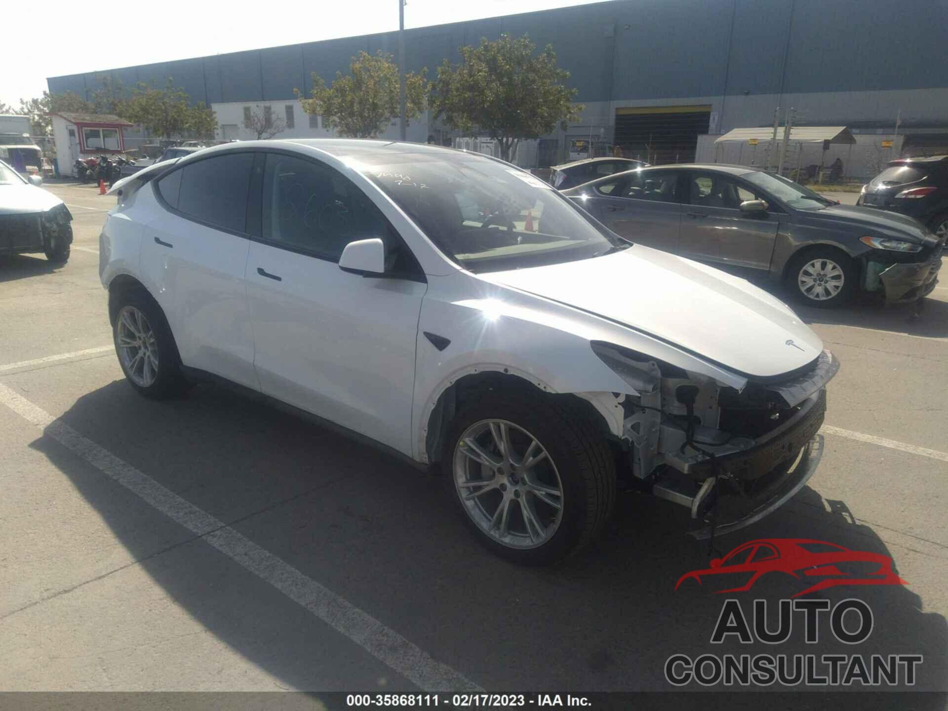 TESLA MODEL Y 2022 - 7SAYGDEE0NF556816