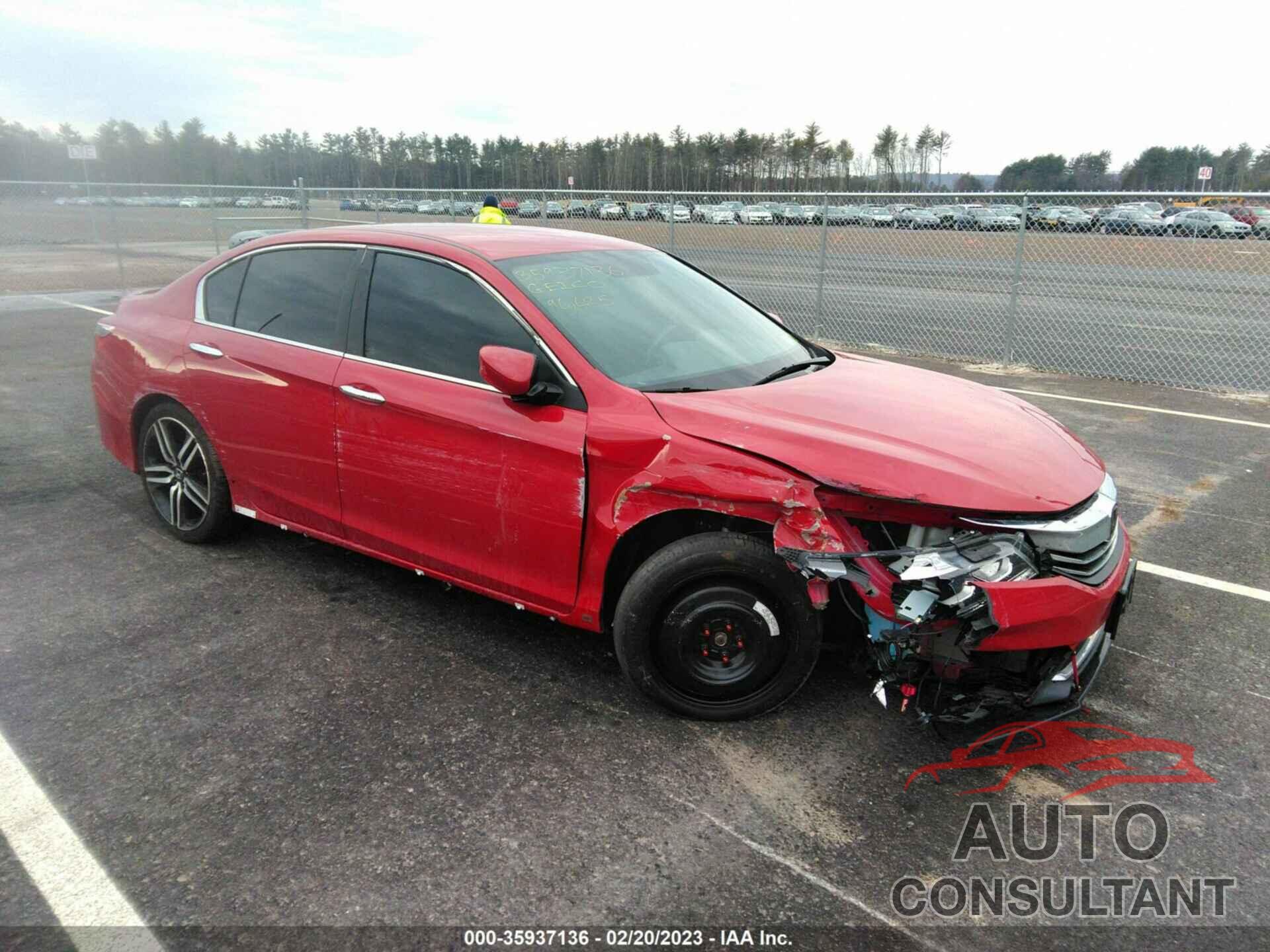 HONDA ACCORD SEDAN 2017 - 1HGCR2F10HA139163