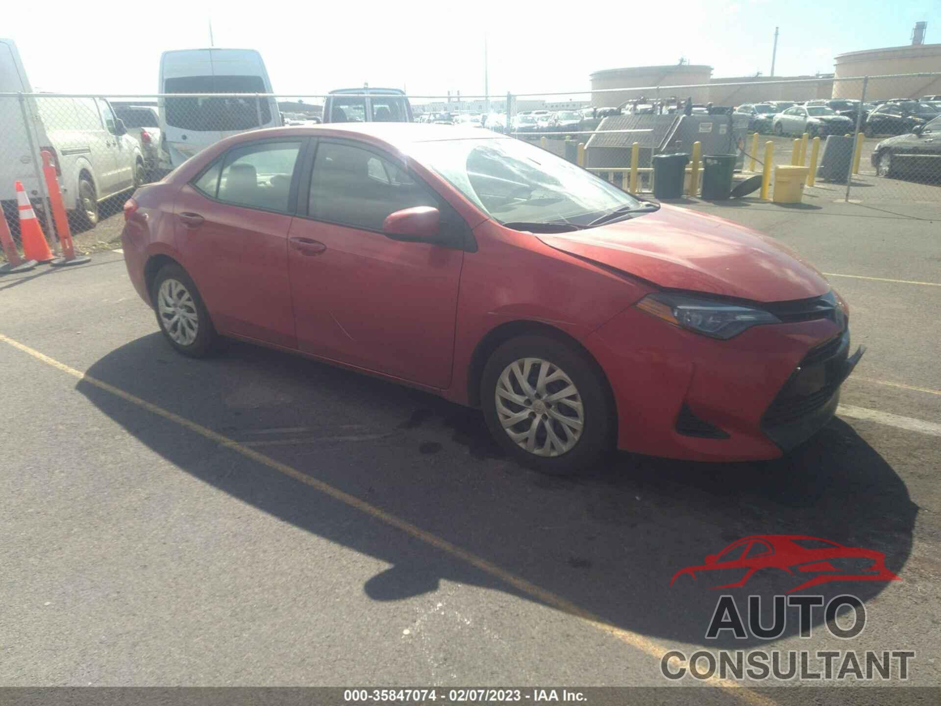 TOYOTA COROLLA 2017 - 5YFBURHE9HP657222