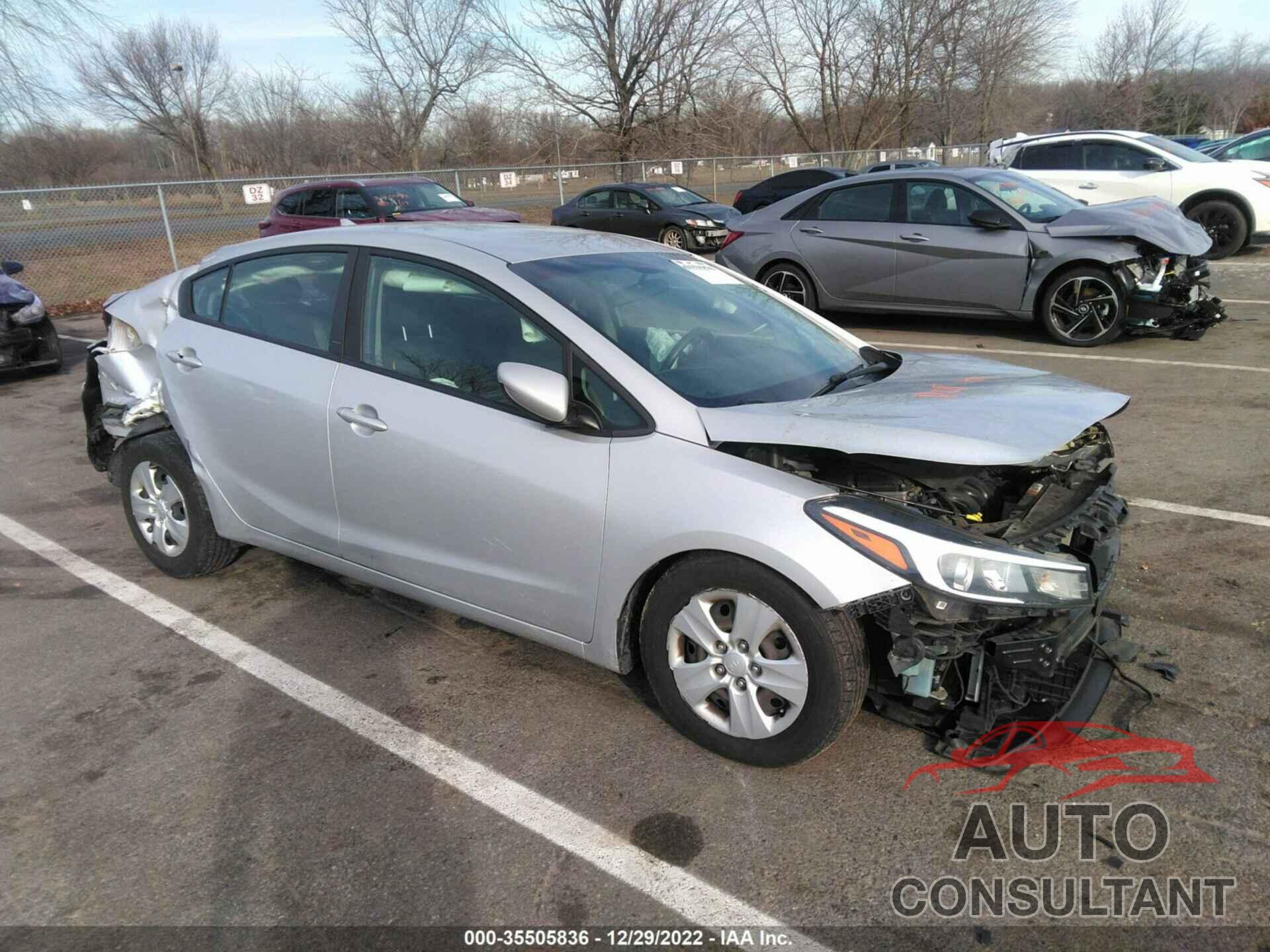 KIA FORTE 2017 - 3KPFK4A74HE075813